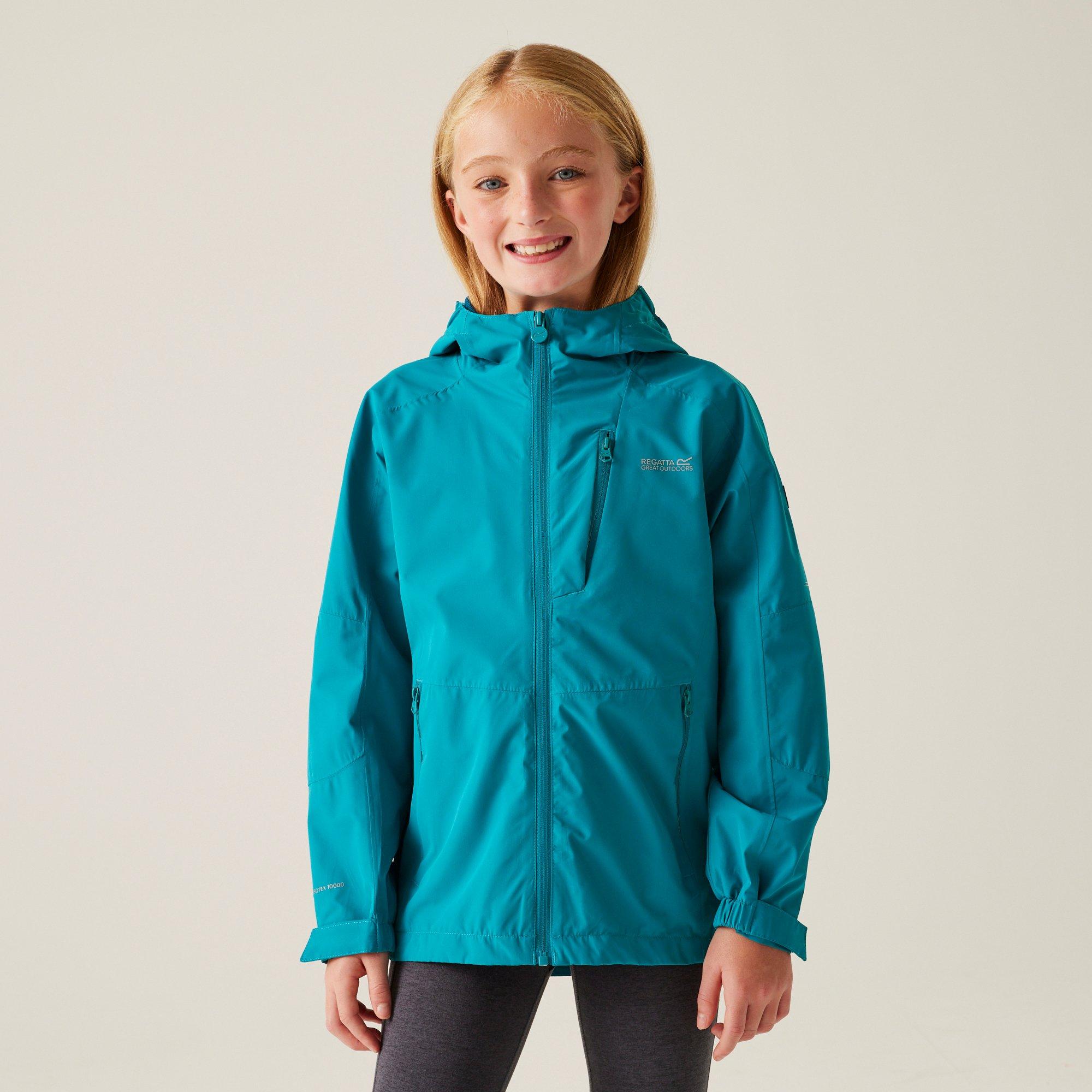 Regatta Girls Kids' Calderdale Iii Isotex Waterproof Jacket - Exotic Plume - 13 (XL)