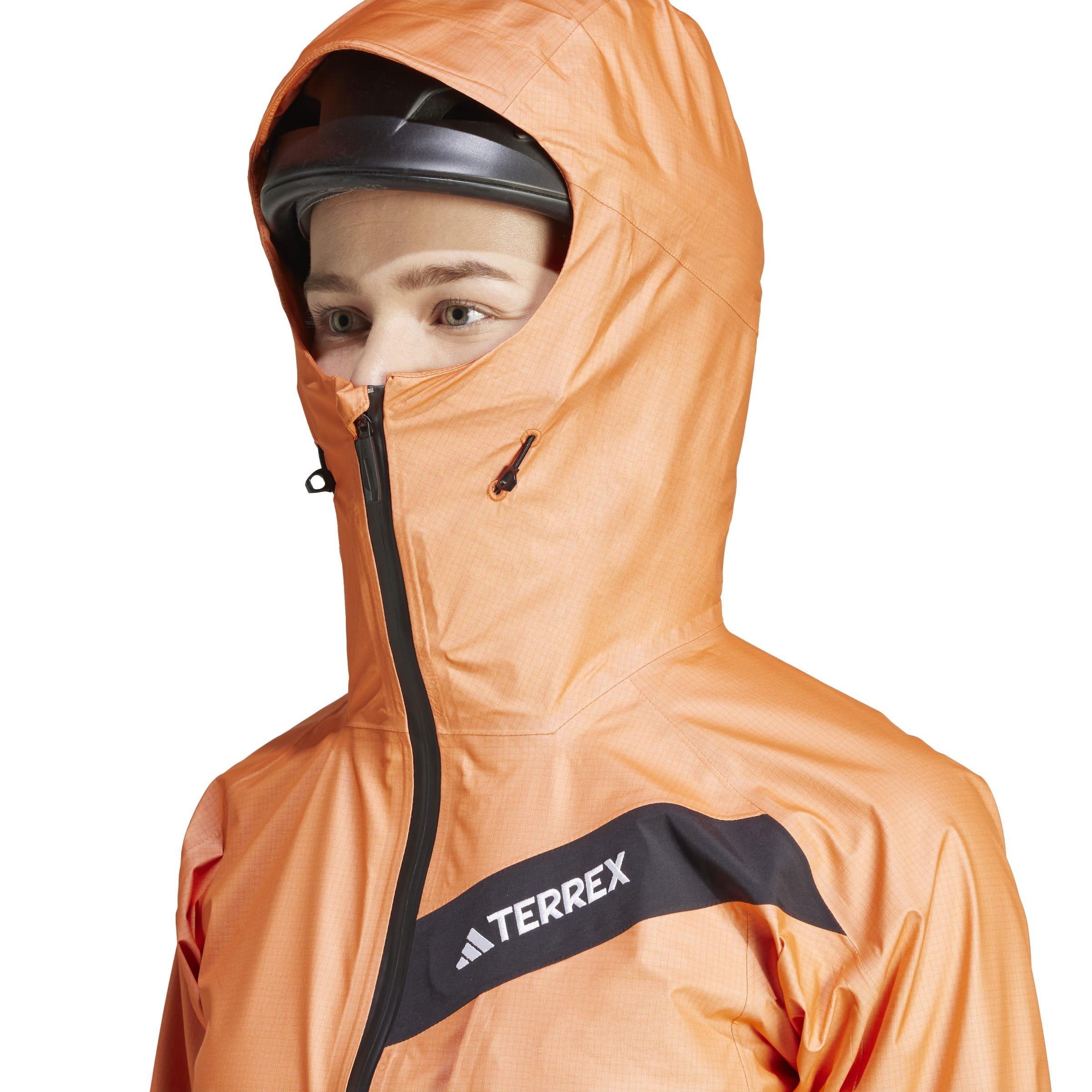 Utjecajna narančasta - adidas - Track Waterproof Jacket - 8