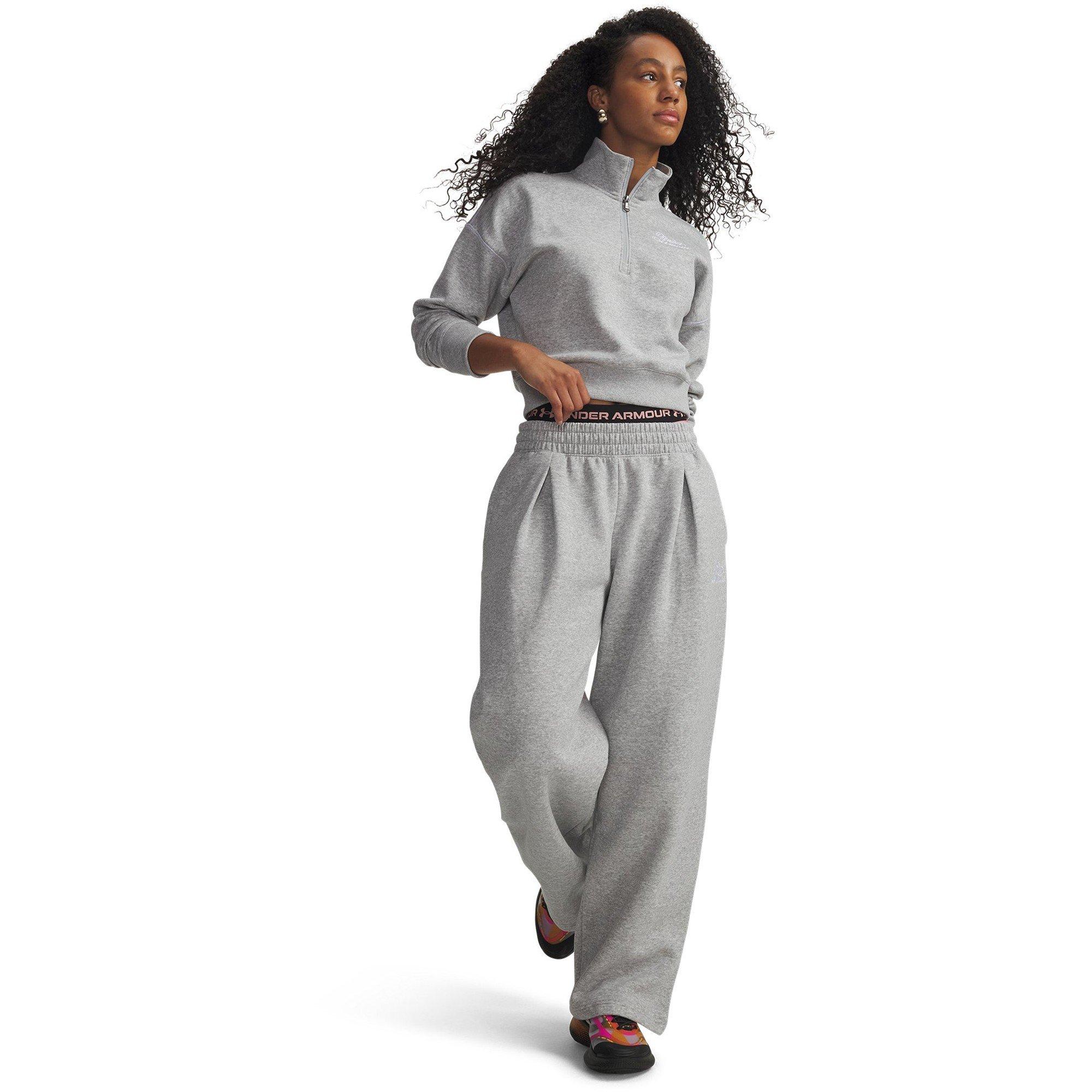 Grey Marl - Under Armour - UA Script Zip Fleece Ld63 - 3