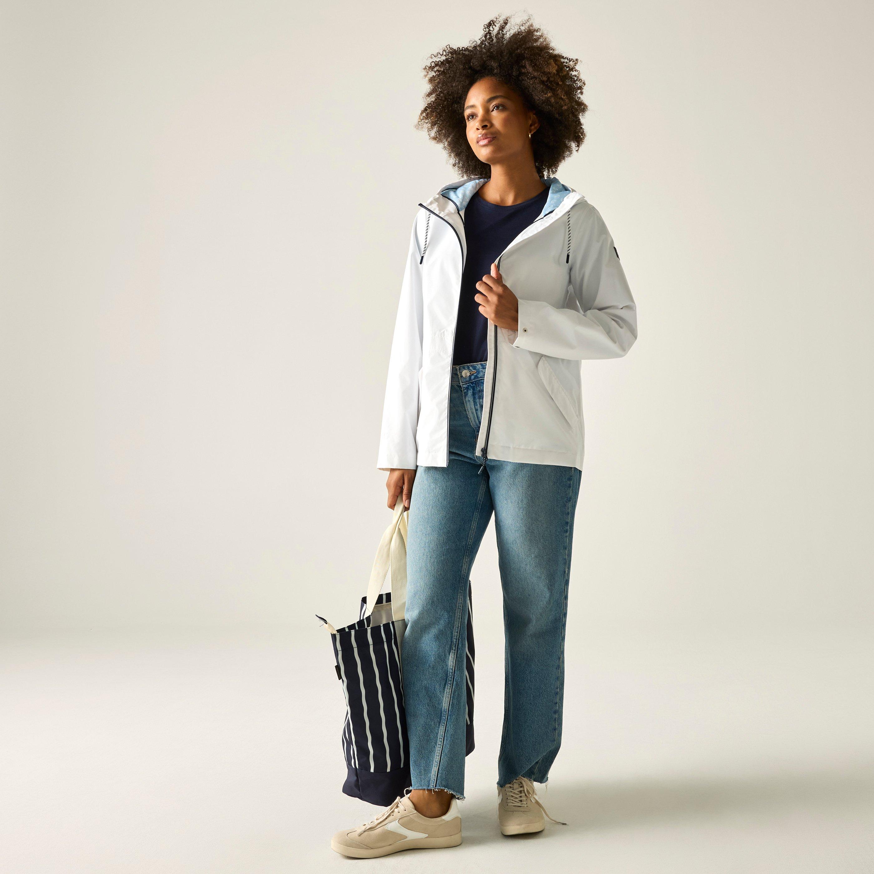Regatta Women's Bayletta Waterproof Jacket - White - 14 (L)