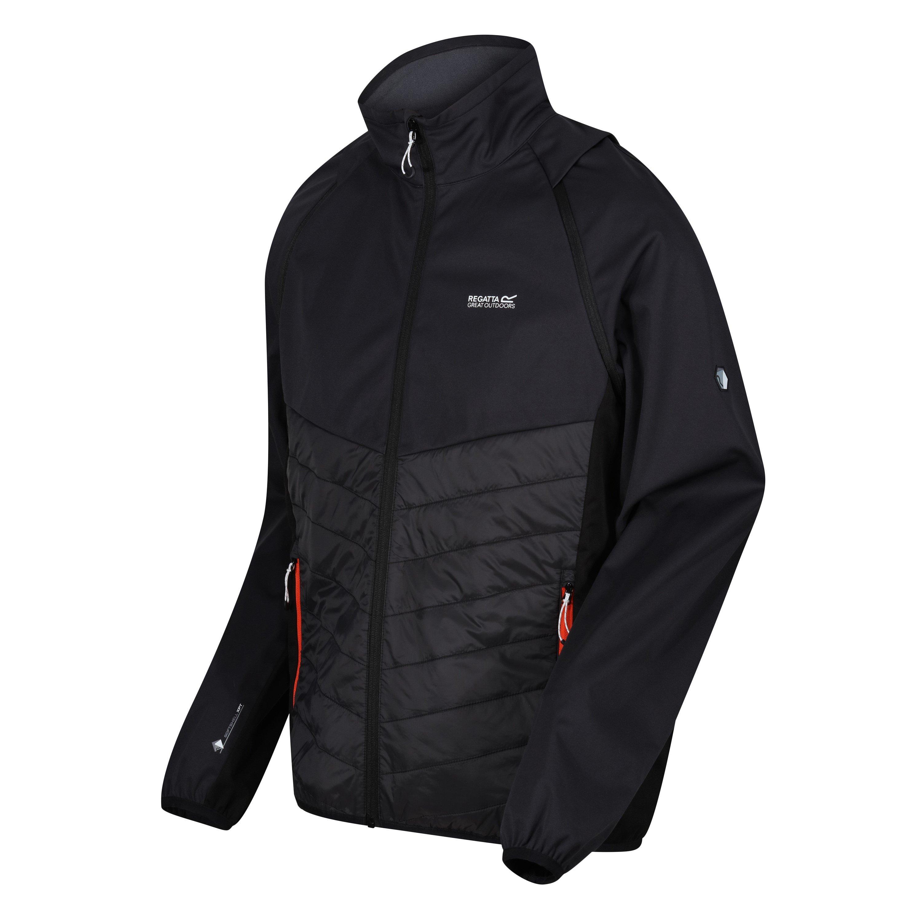 Cenere/Nero - Regatta - Stern Hybrid Softshell Jacket - 3