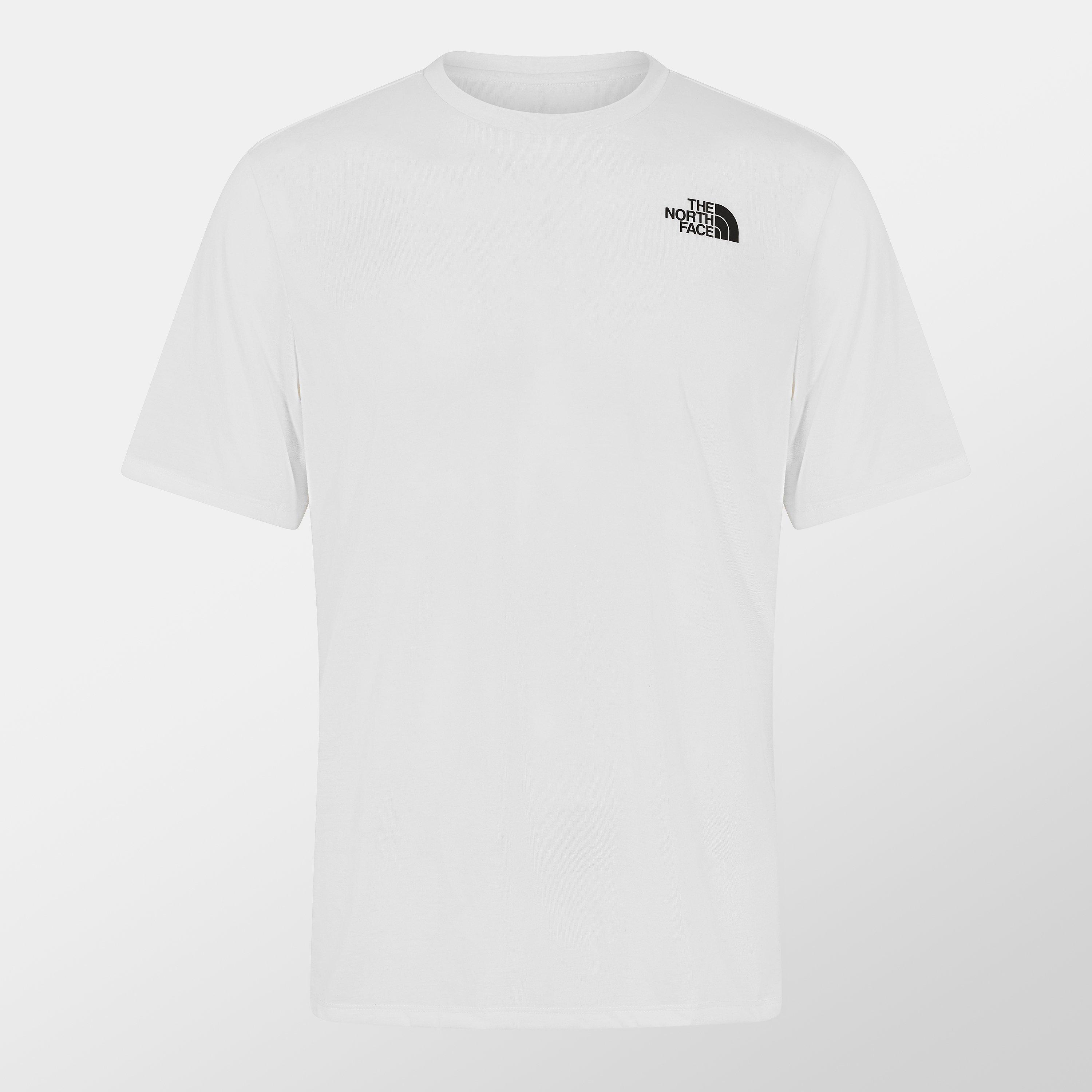 Duna Bianca - The North Face - Men's Foundation Mountains Faces Short-Sleeve Performance T-Shirt - 2