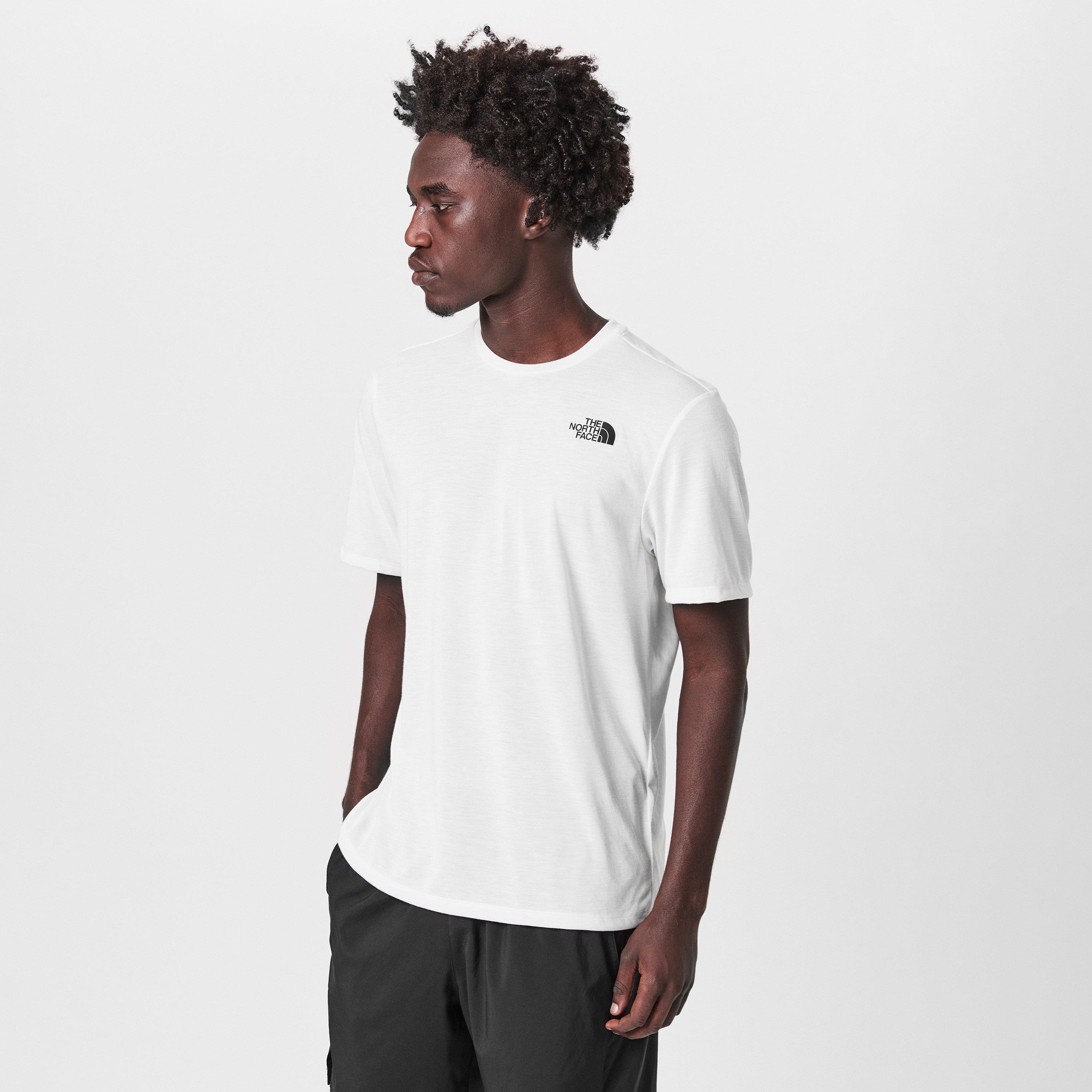 Duna Bianca - The North Face - Men's Foundation Mountains Faces Short-Sleeve Performance T-Shirt - 4