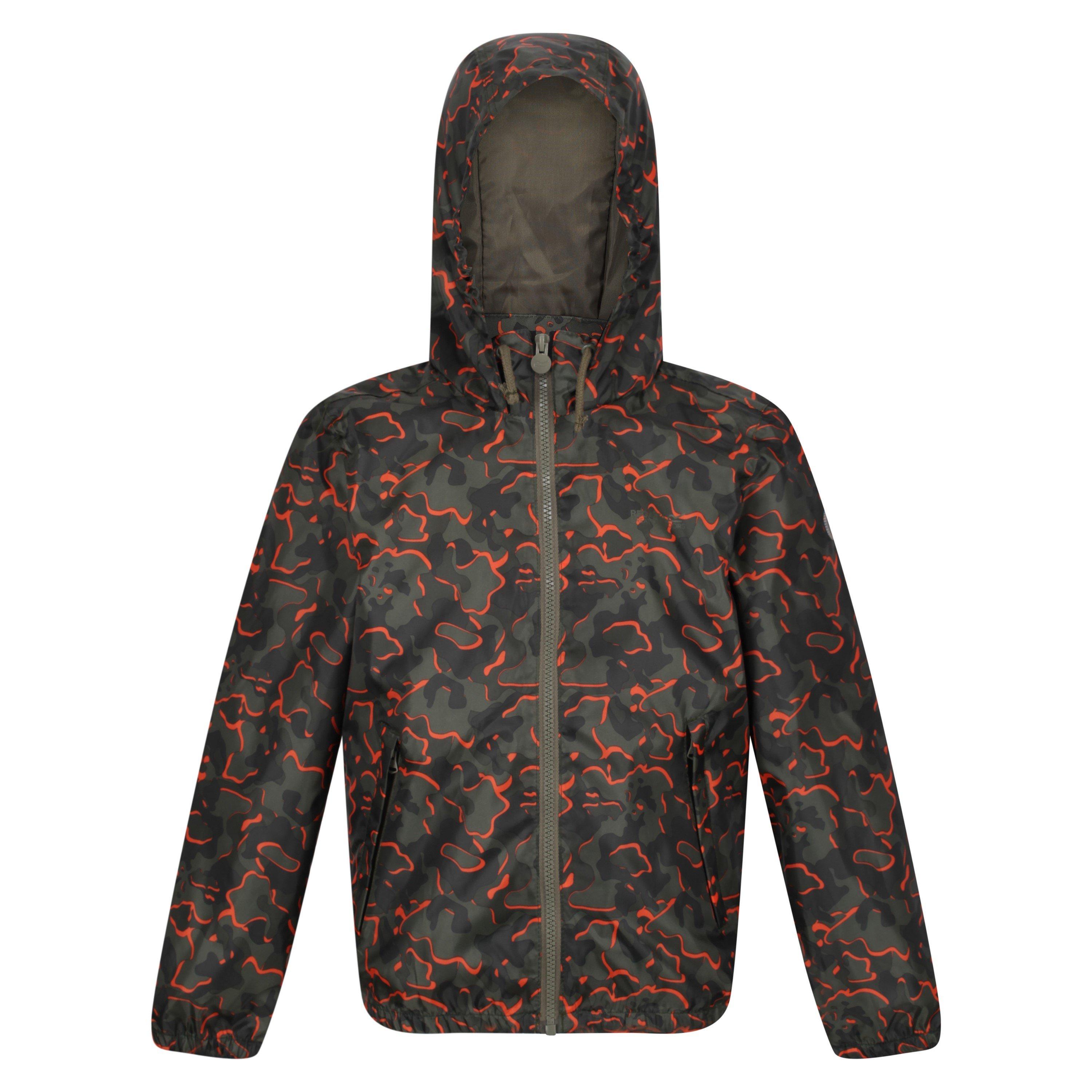 Regatta Boys Kids' Catkin Waterproof Jacket - Grapelf Camo - 5-6Y