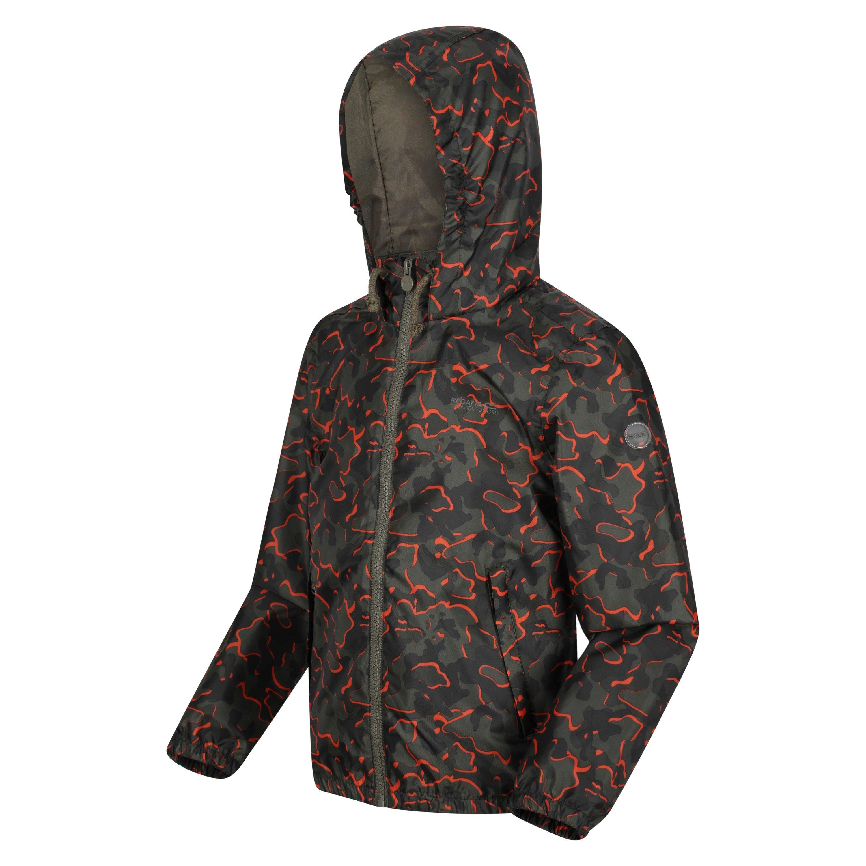 Camuflagem Folha de Uva - Regatta - Kids' Catkin Waterproof Jacket - 3