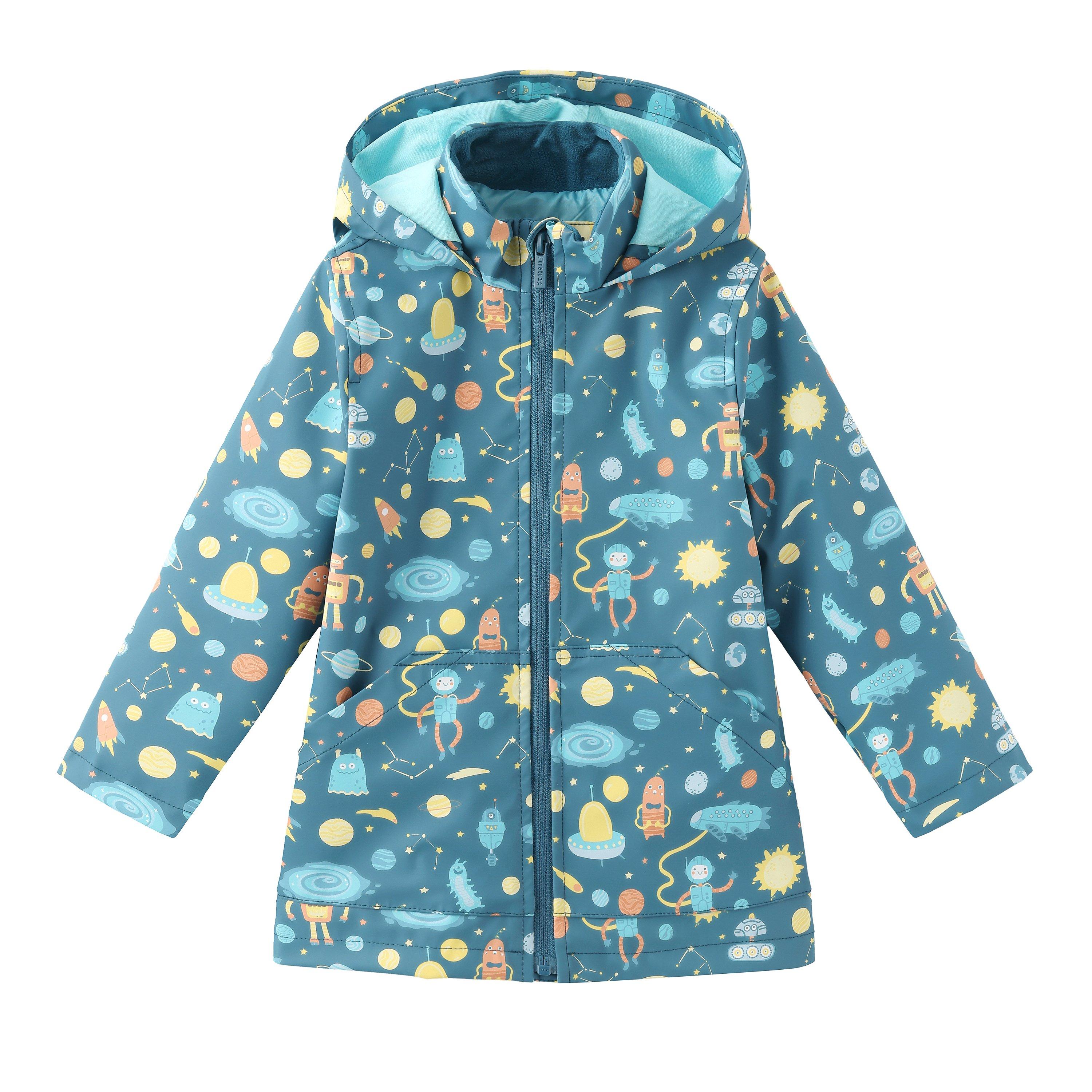 Blue - Firetrap - Kids' Waterproof Rain Anorak - 1