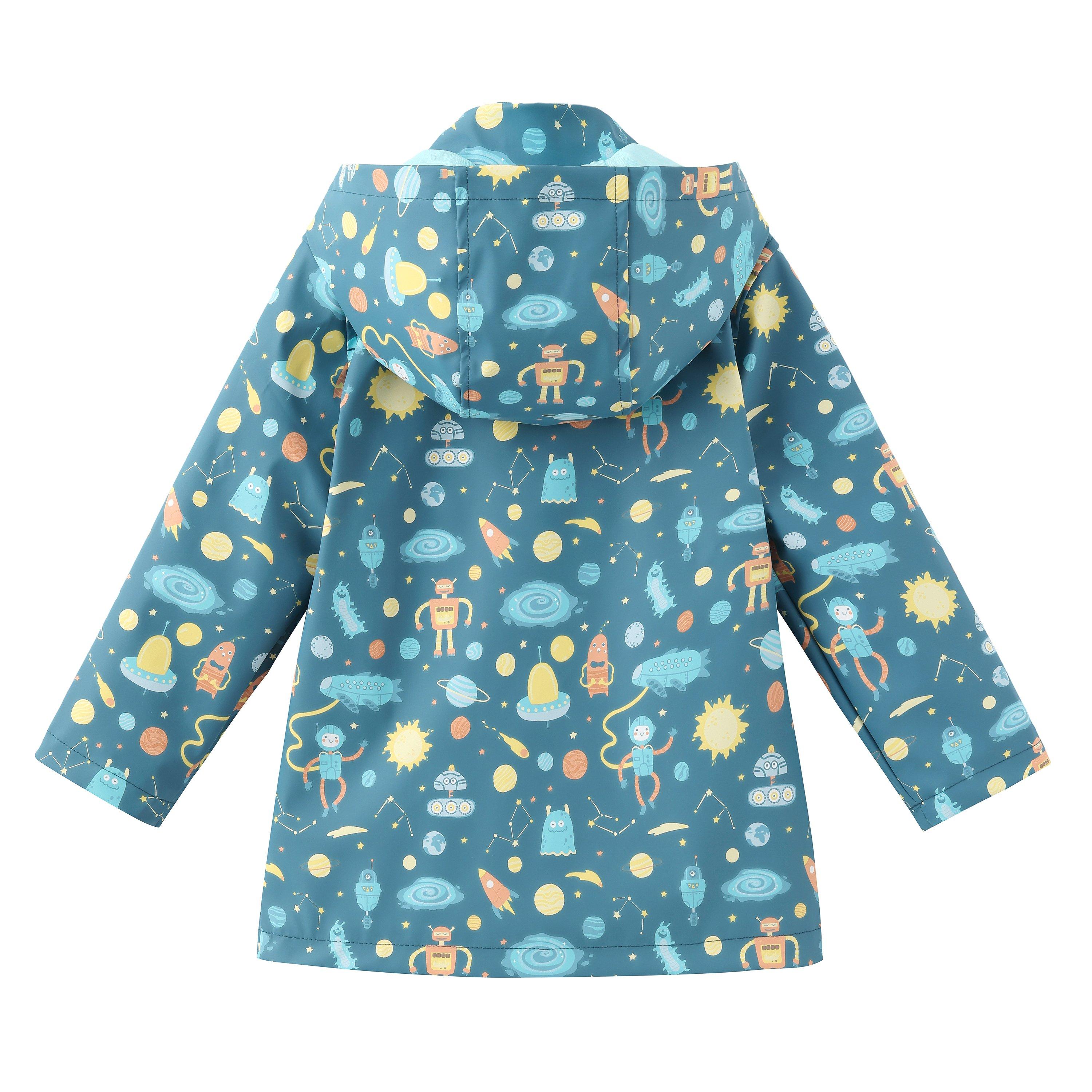 Blue - Firetrap - Kids' Waterproof Rain Anorak - 2