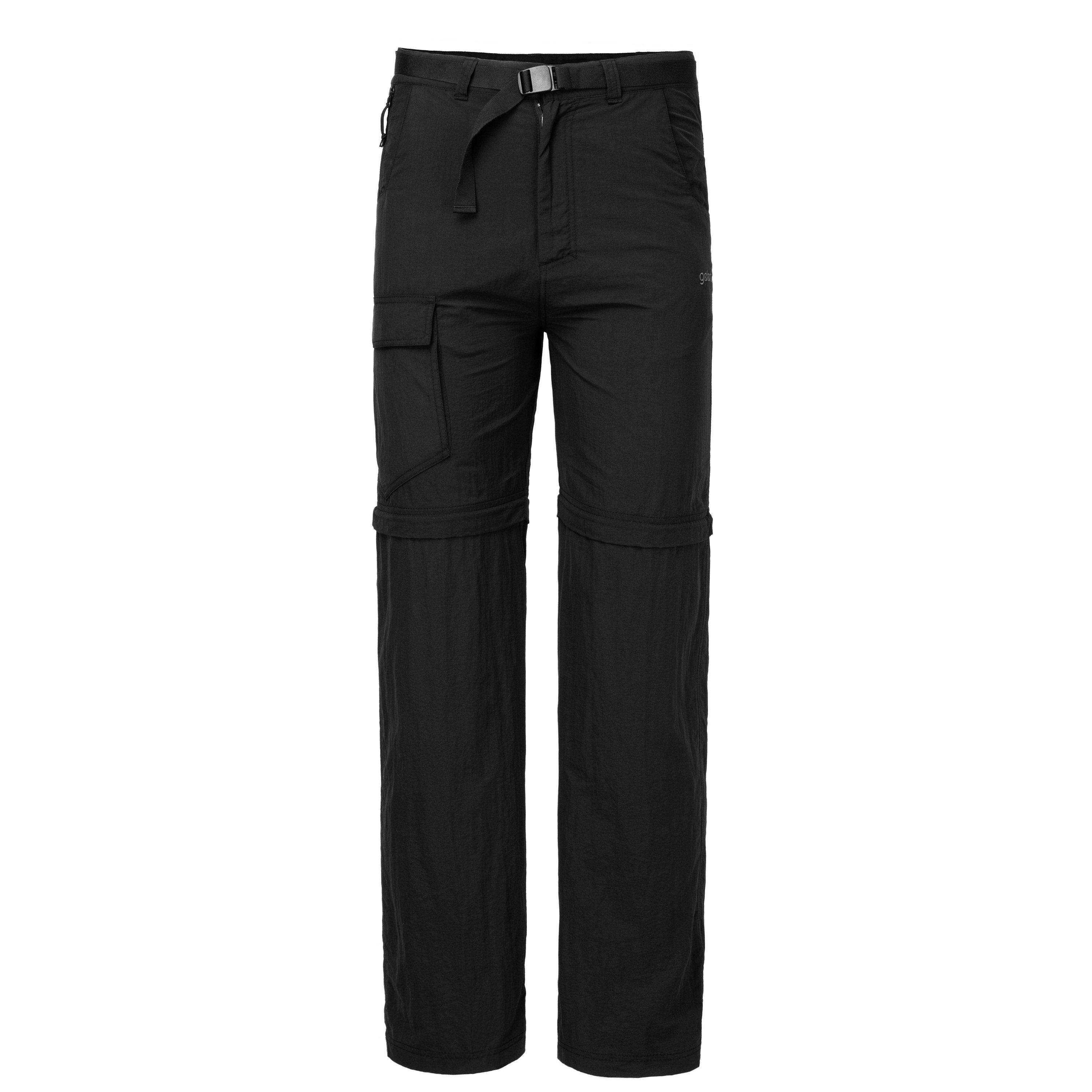 Black - Gelert - Atlantis Convertible Trousers Mens - 1