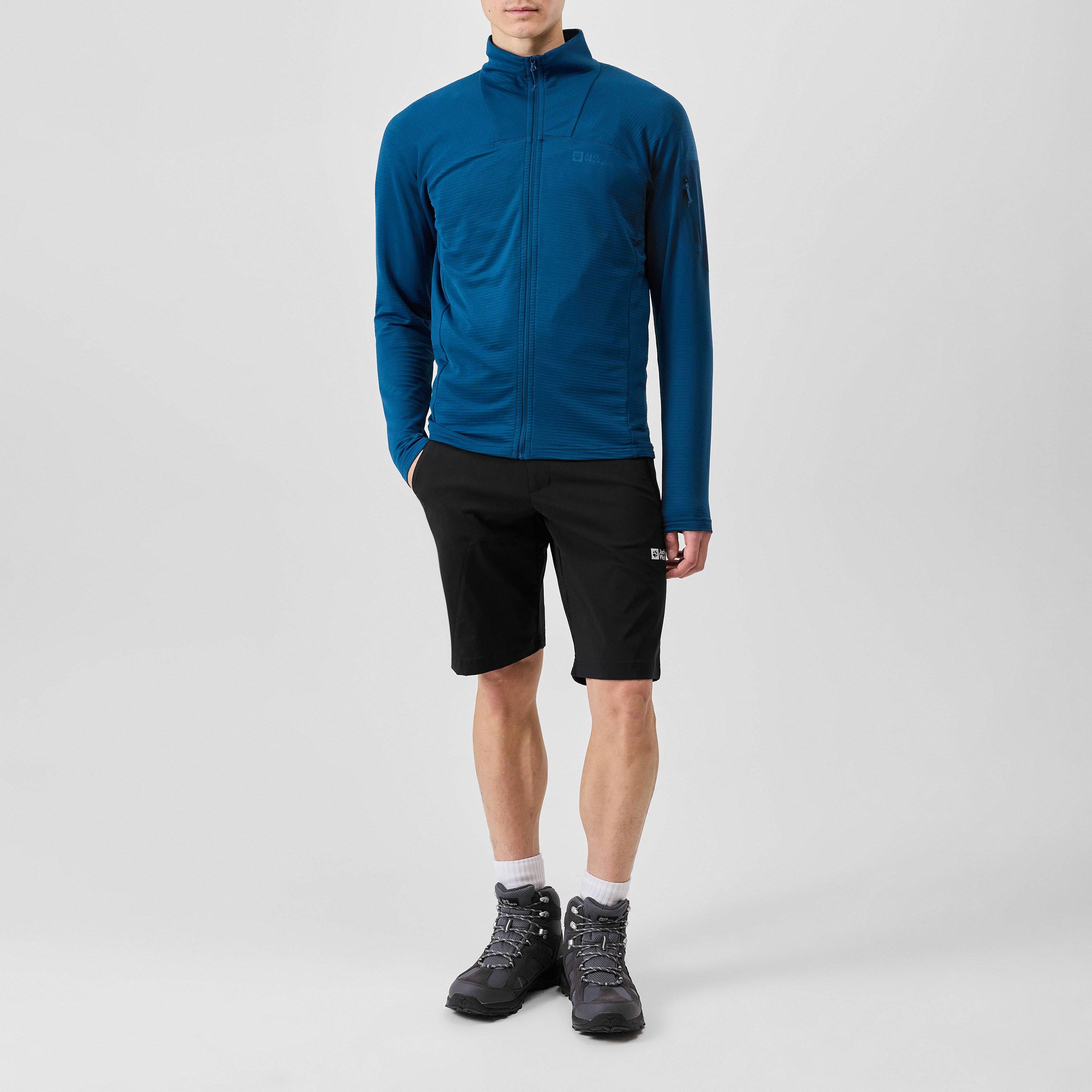 Sort - Jack Wolfskin - Fleece Jogger Shorts - 4