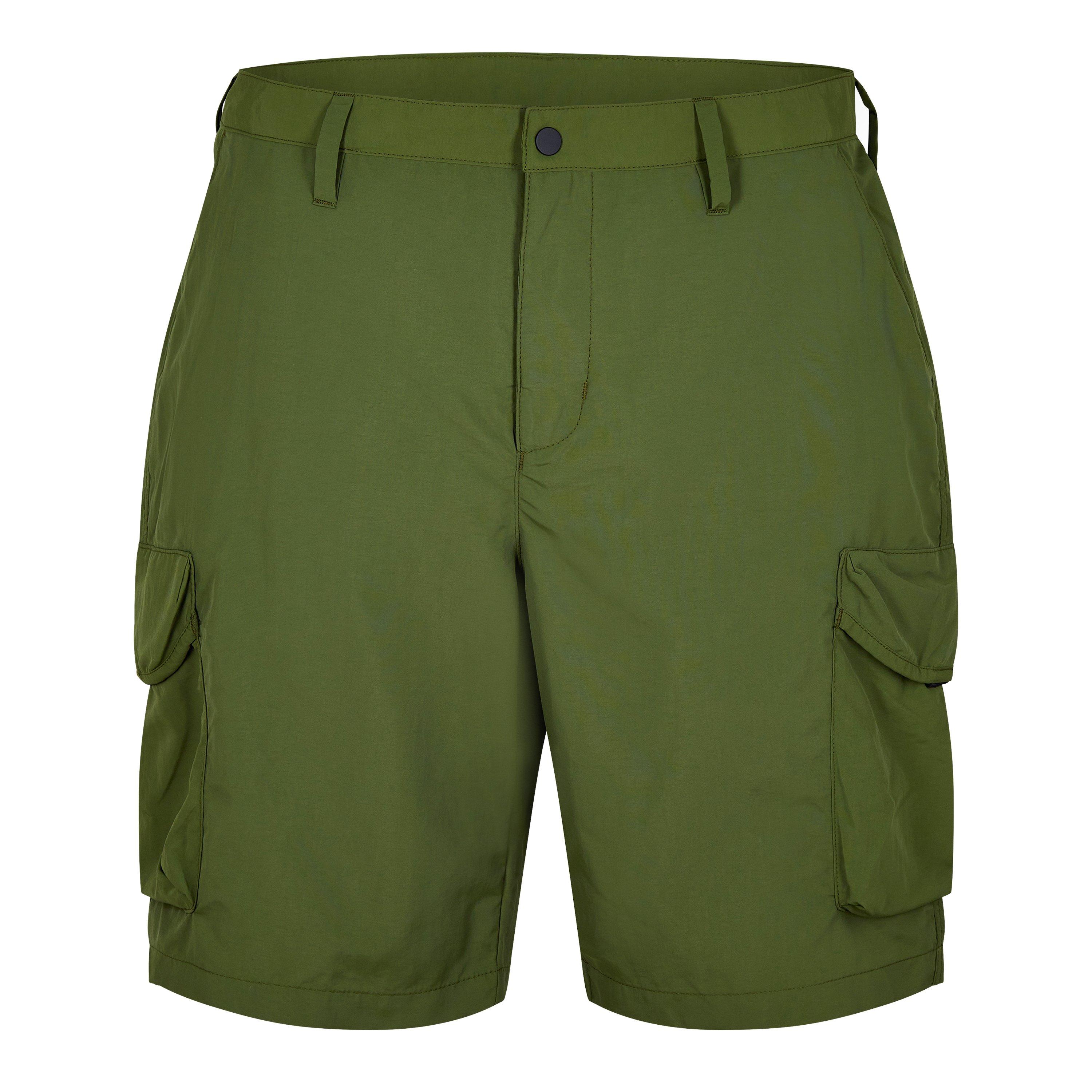 Green - Jack Wolfskin - Kalahari Fleece Jogger Shorts - 6