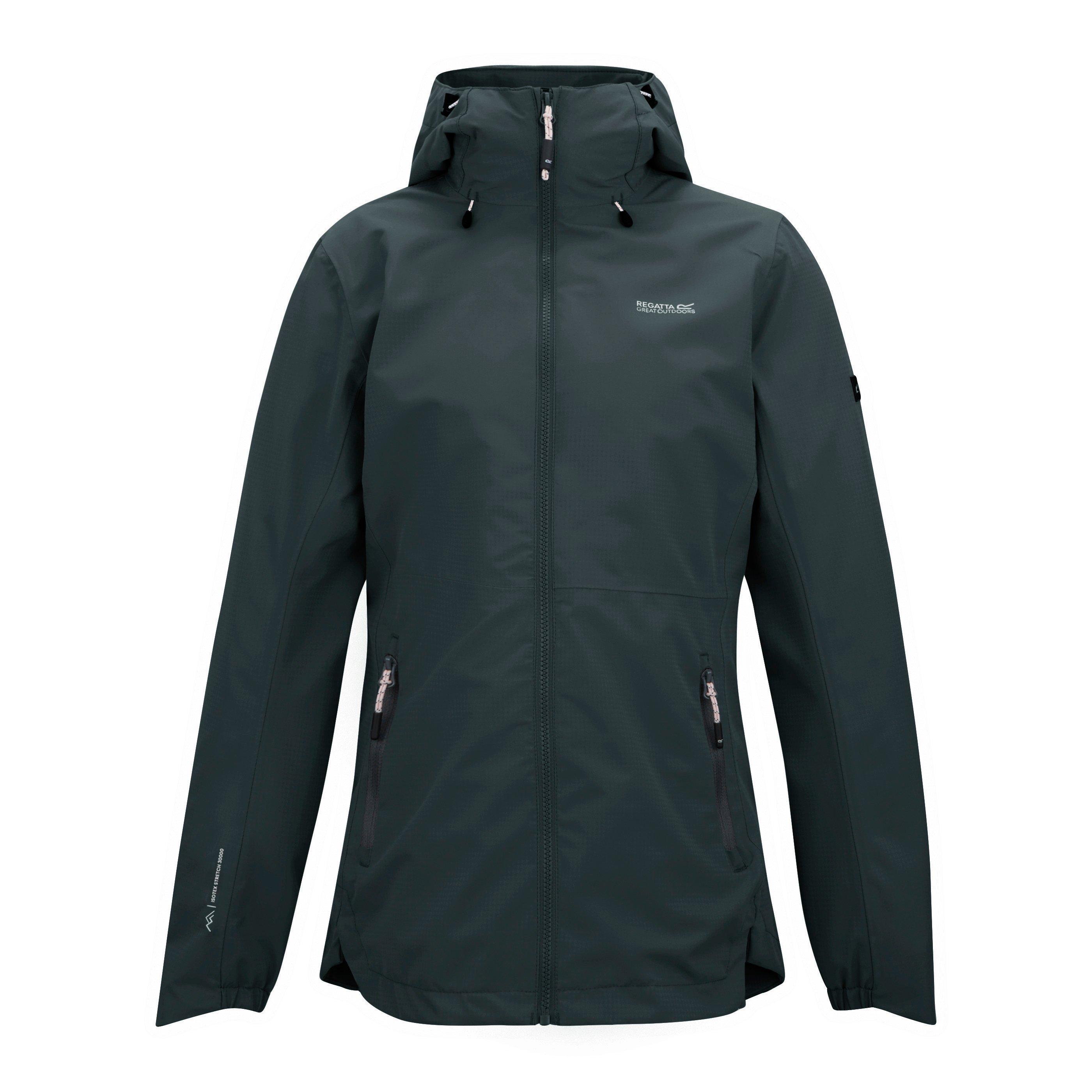 Dark Storm - Regatta - Women's Hamara Waterproof Jacket - 8