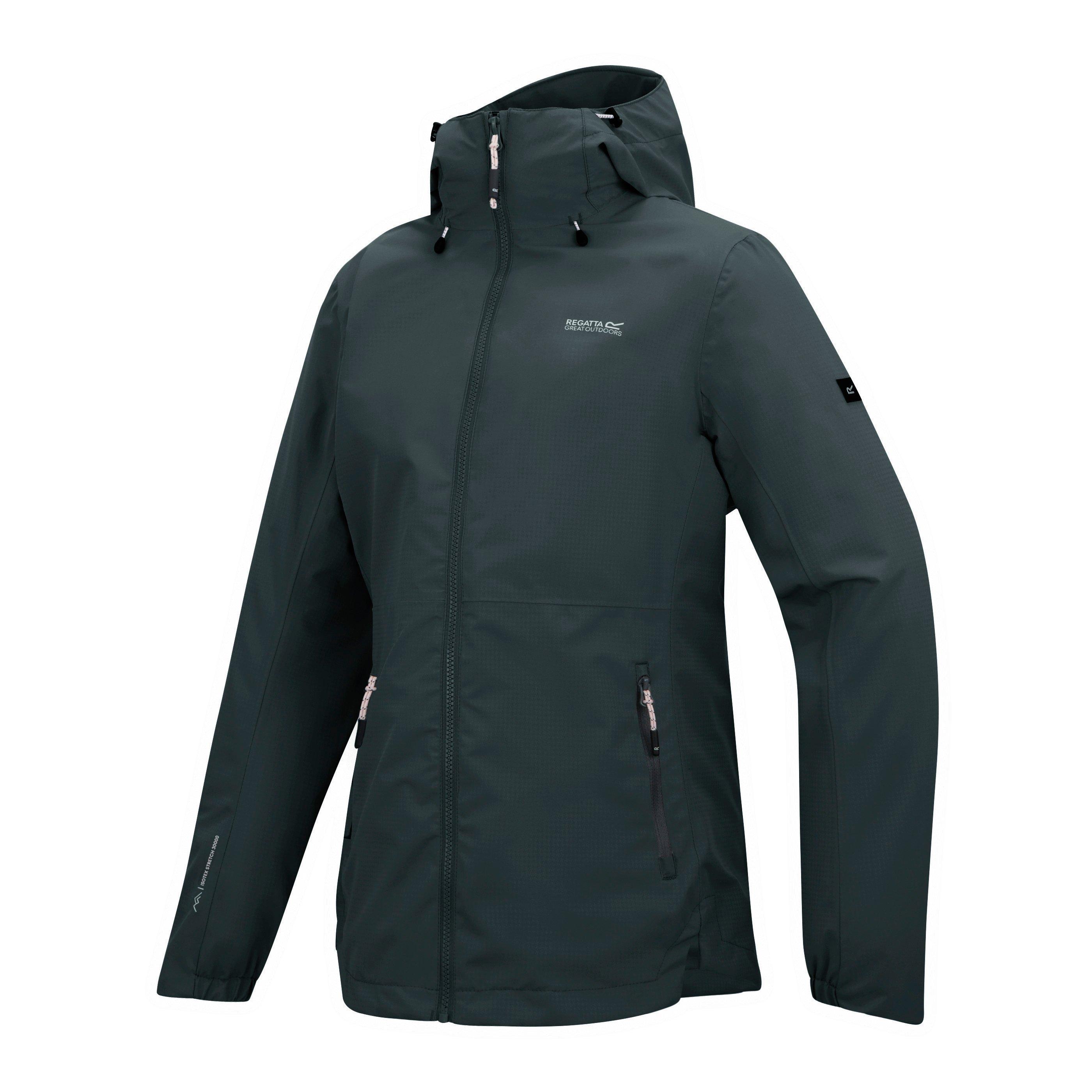 Dark Storm - Regatta - Women's Hamara Waterproof Jacket - 10