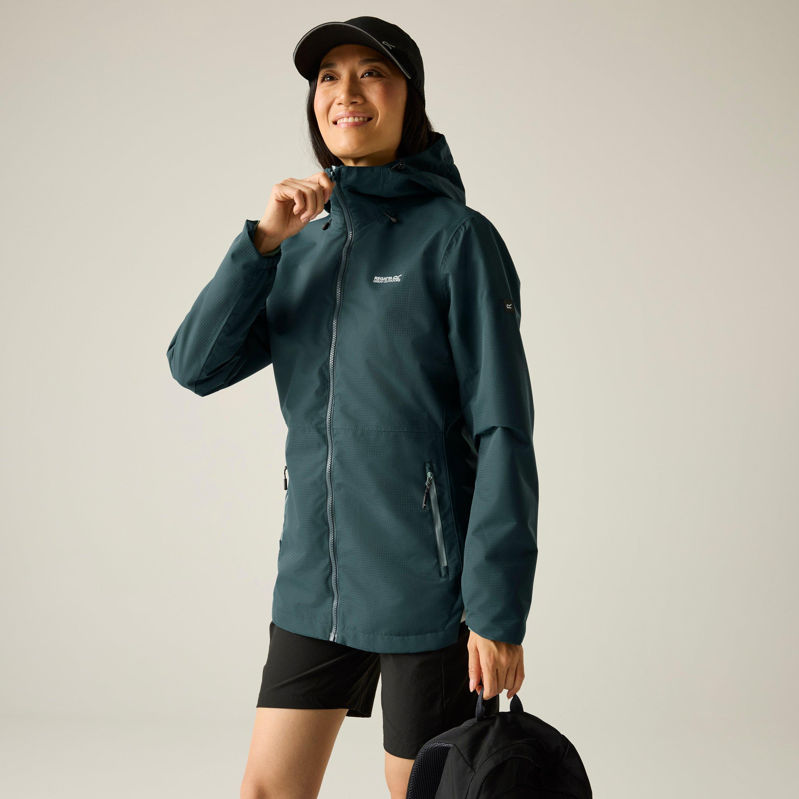 Regatta Women's Hamara Waterproof Jacket - Mediterranea - 12 (M)