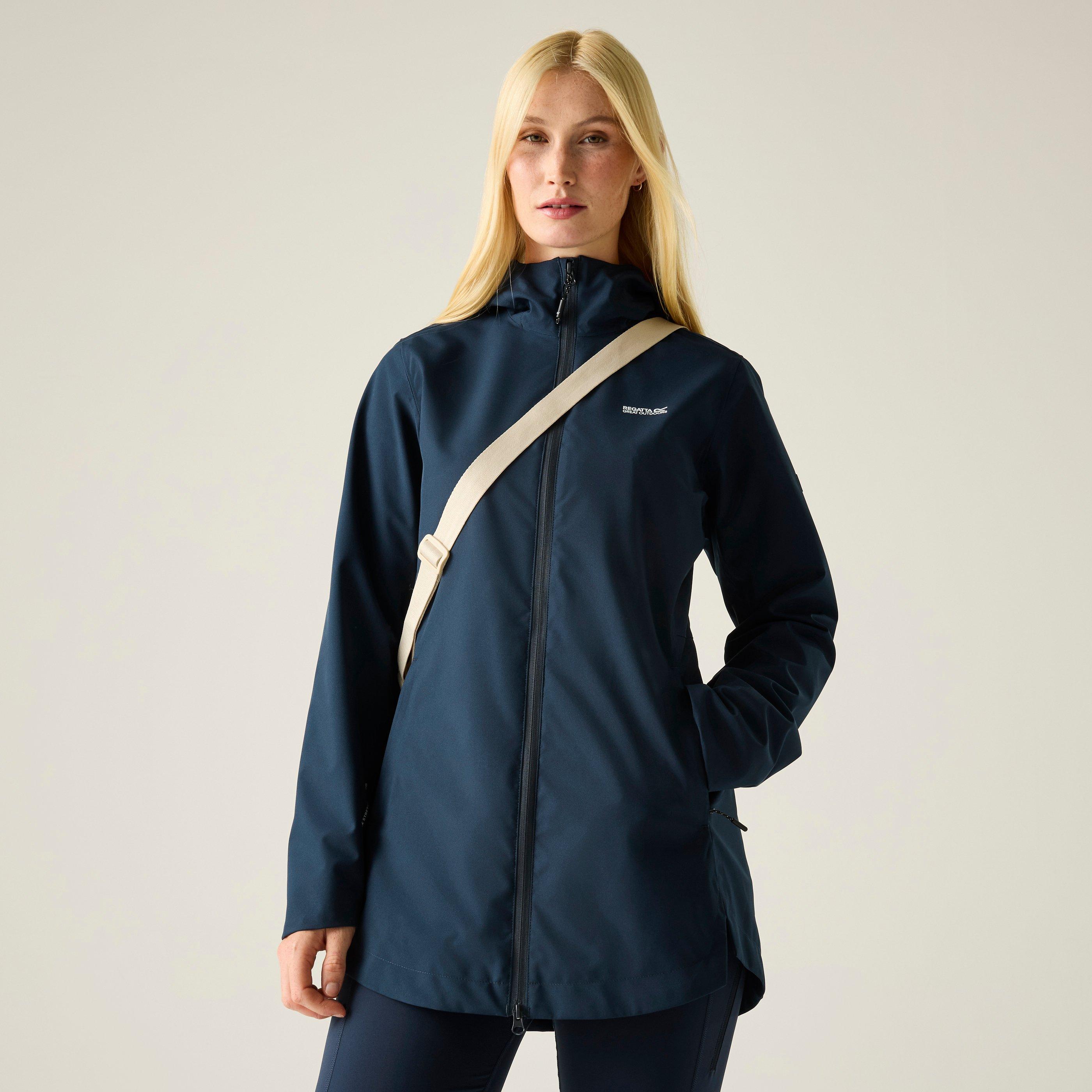 Regatta Women's Natalina Waterproof Jacket - Navy - 12 (M)