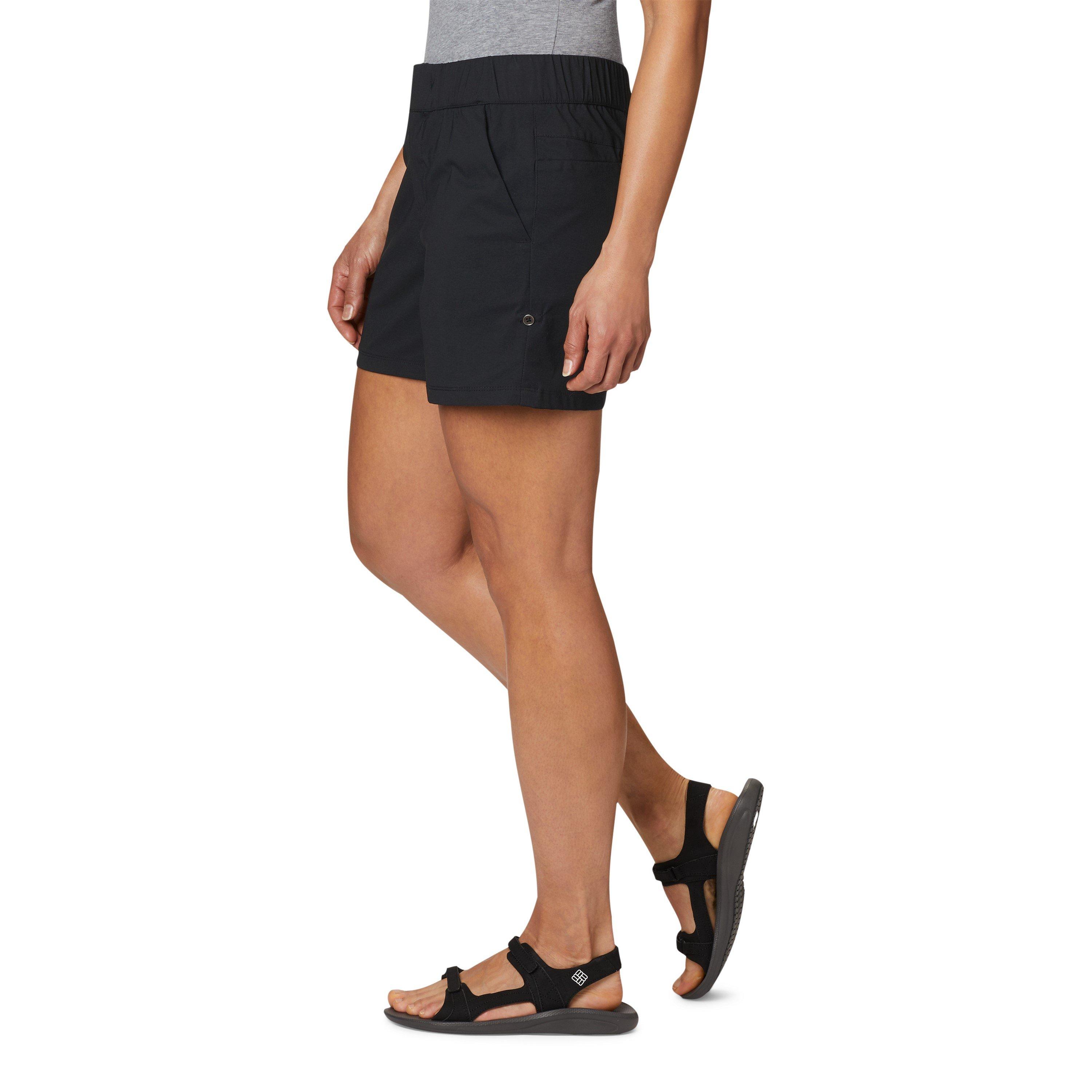 Crna - Columbia - Firwood Camp Walking Shorts Womens - 4