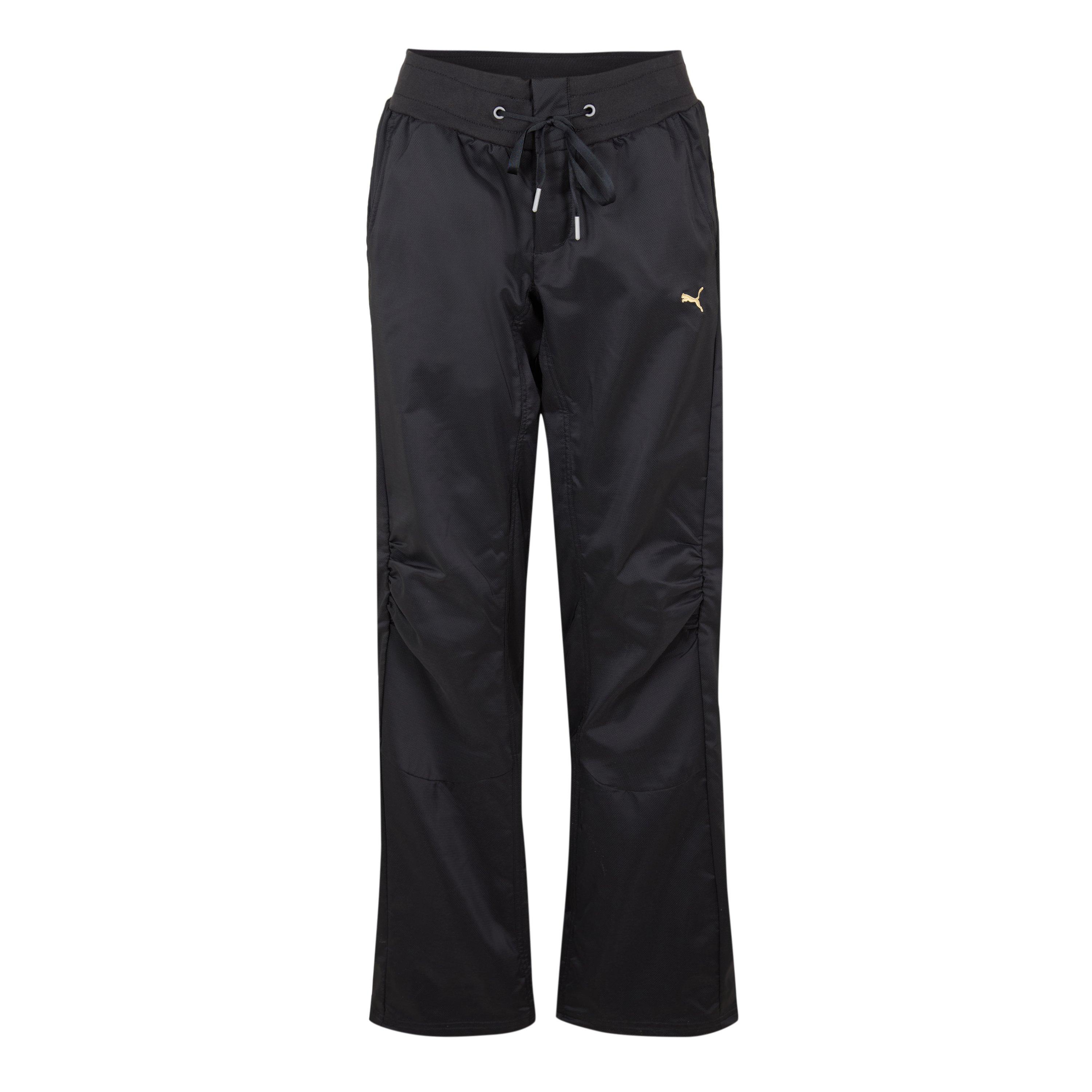 Puma Women's Ft Woven Pants - Black - 10 (S)