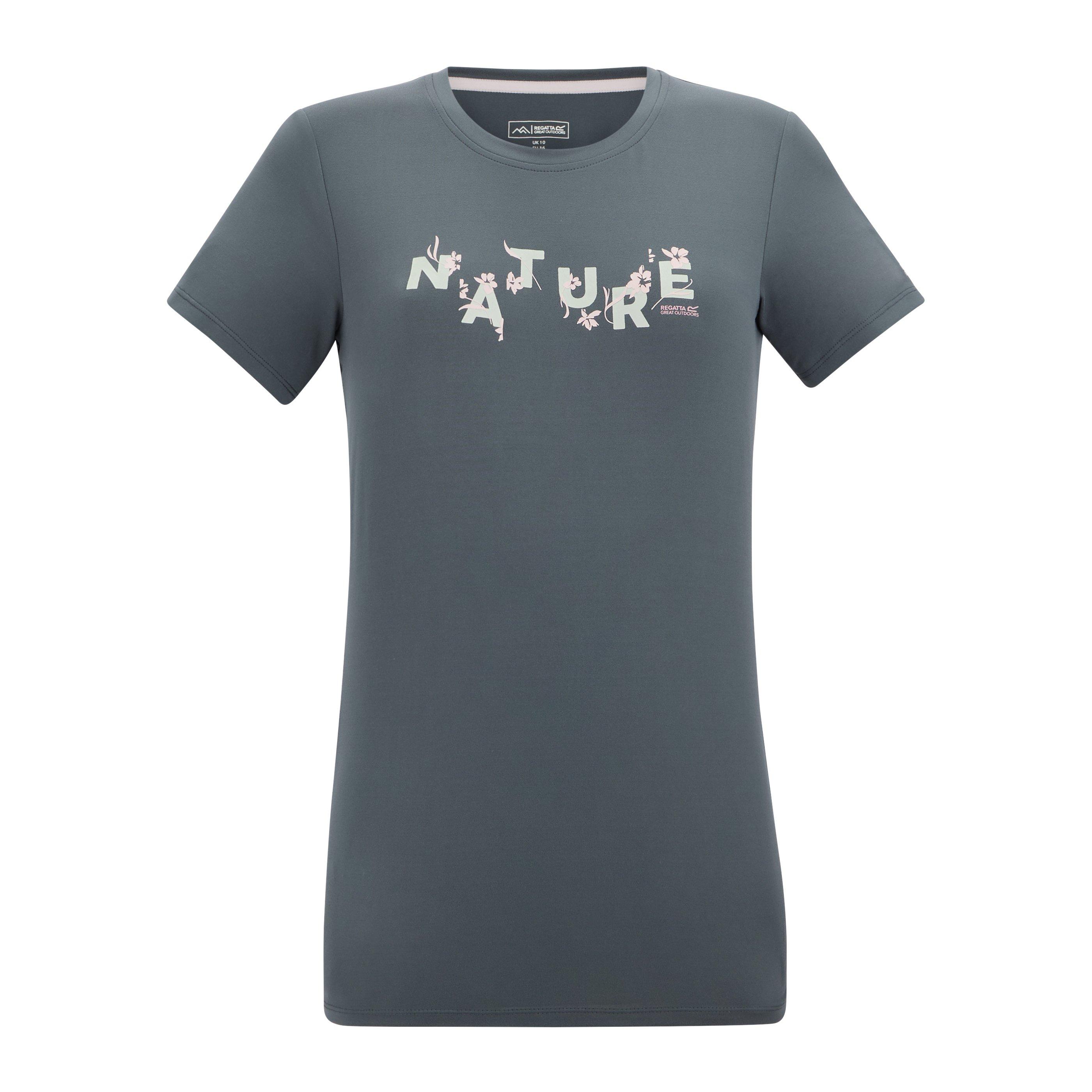 Tempête sombre - Regatta - Women's Fingal Tee Short Sleeve Performance T-Shirt - 5