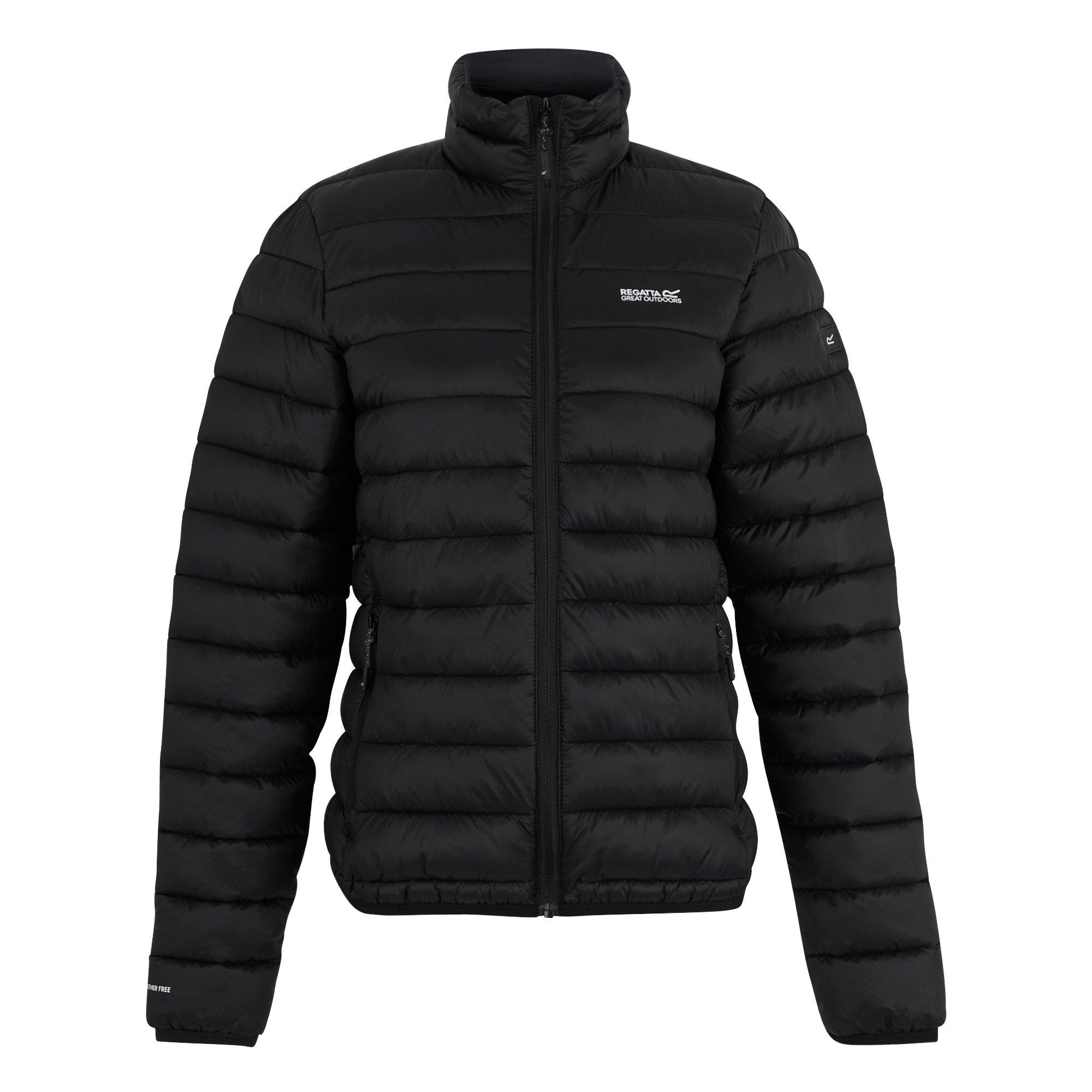 Regatta Women's Marizon Weatherproof Synthetic Insulated Puffer Jacket - Black - 14 (L)