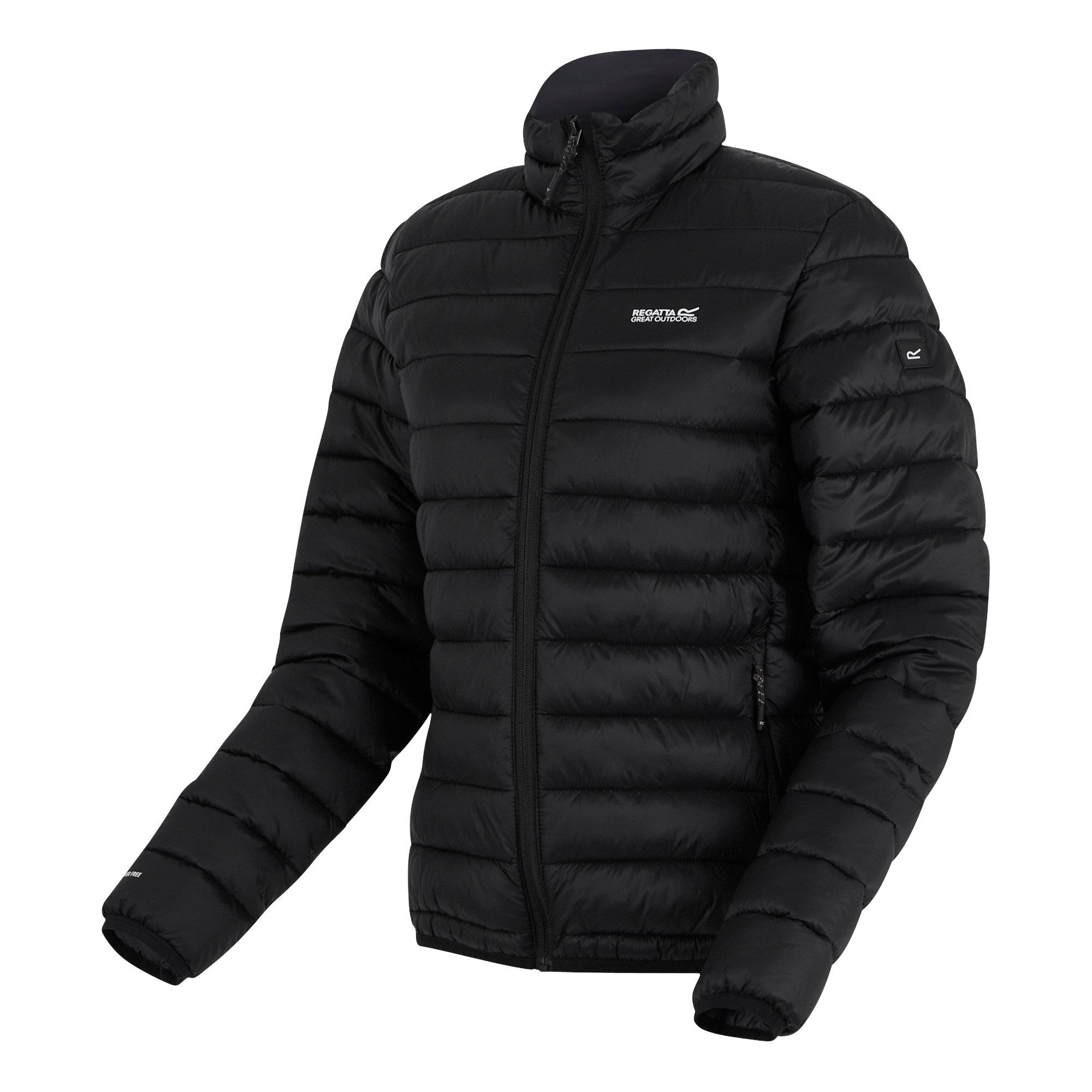 Black - Regatta - Womens Marizon Weatherproof Synthetic Insulated Puffer Jacket - 6