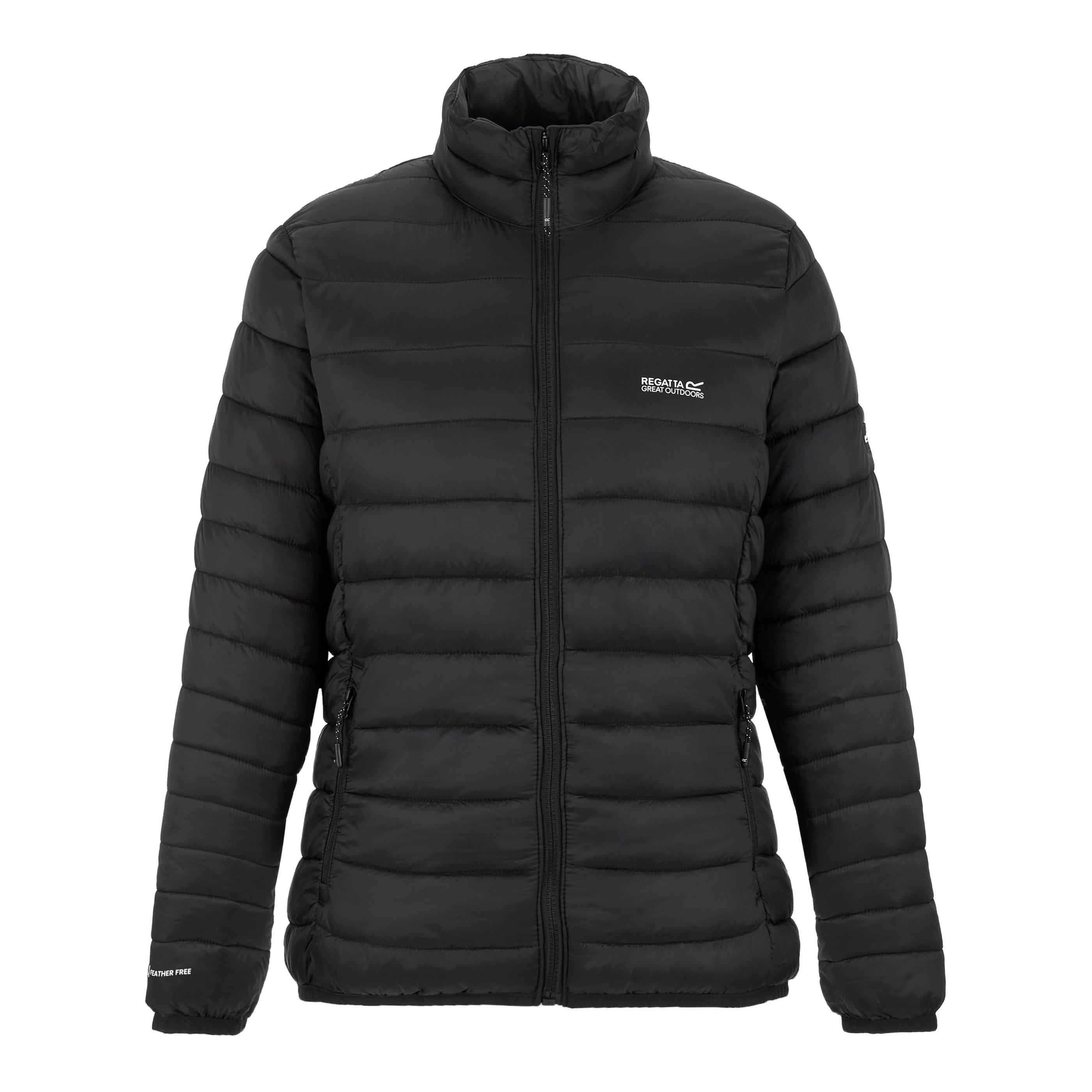Black - Regatta - Womens Marizon Weatherproof Synthetic Insulated Puffer Jacket - 8