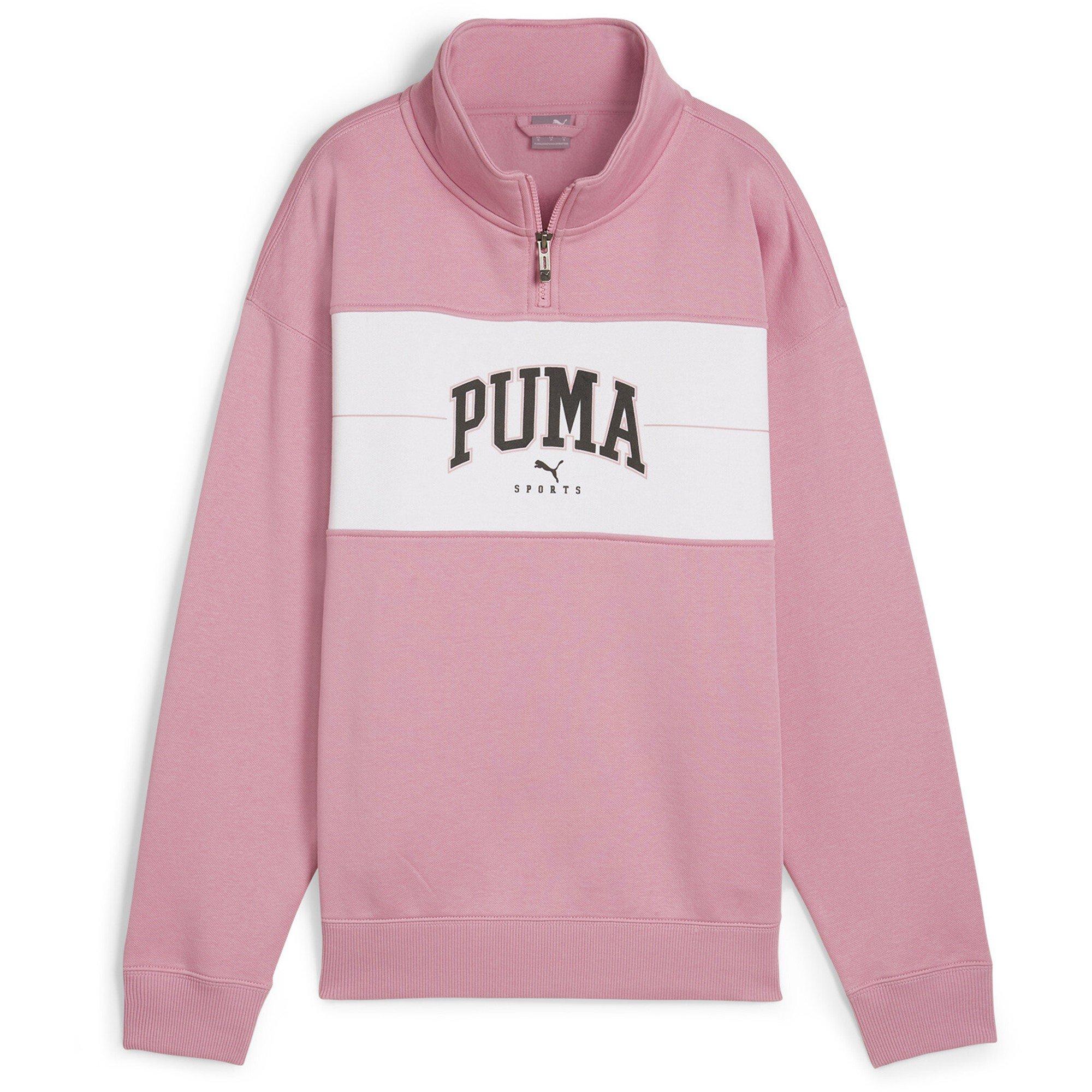 Puma Women's Squad Half-Zip Fleece - Mauved Out - 8 (XS)