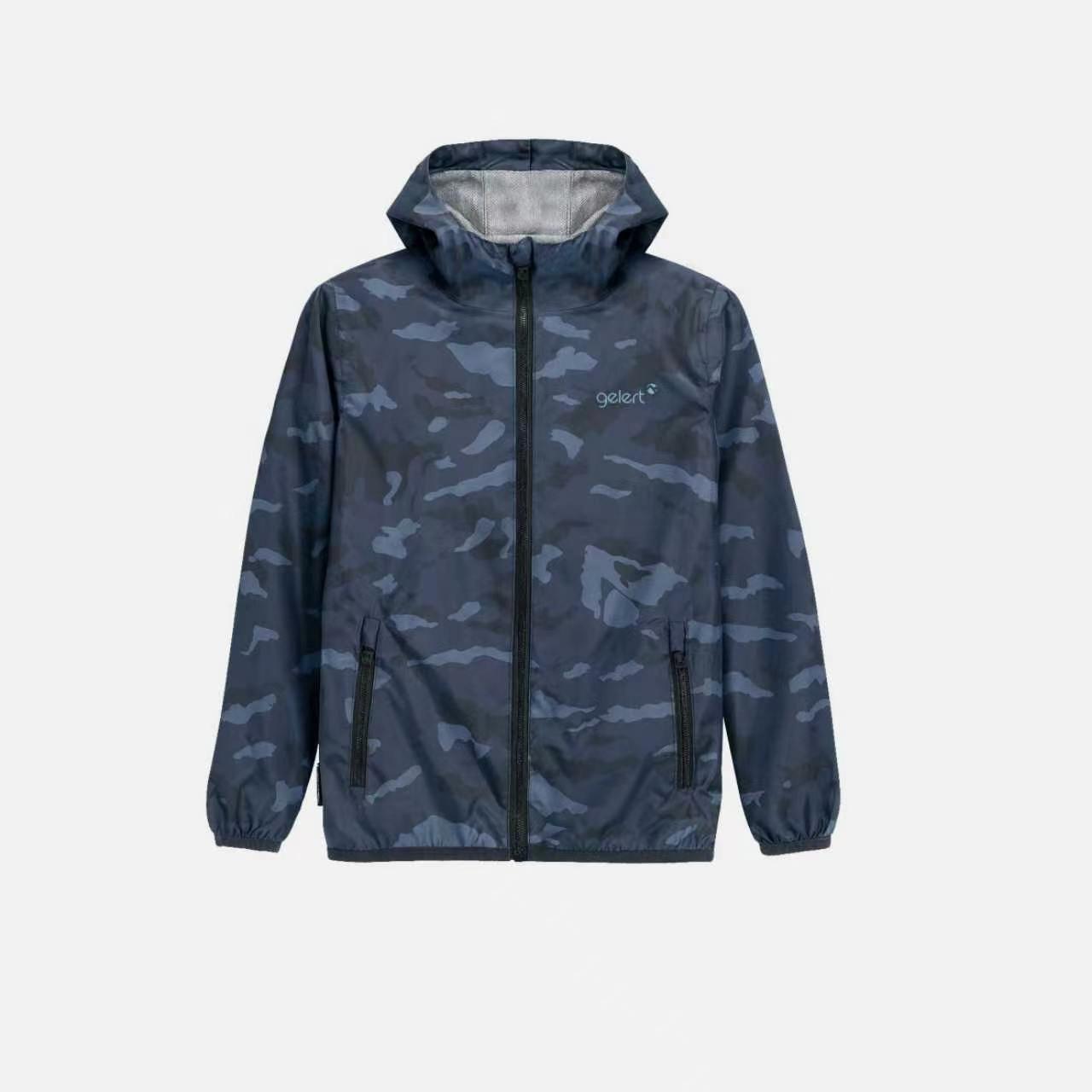 Gelert Boys Kids Waterproof Jacket - Camo - 13 (XL)