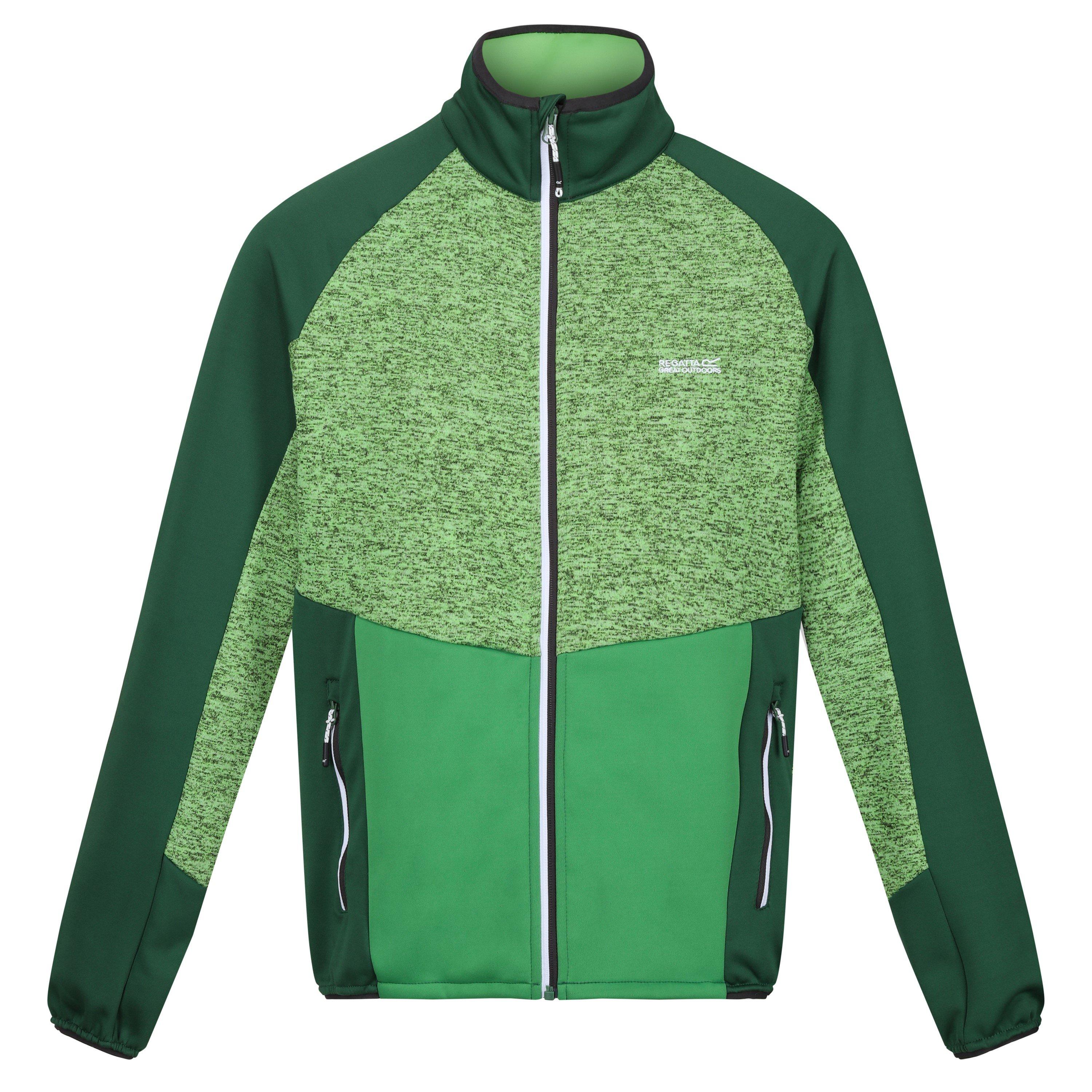 JasmineGrün - Regatta - Men's Newhill Full-Zip Fleece Fabric - 1