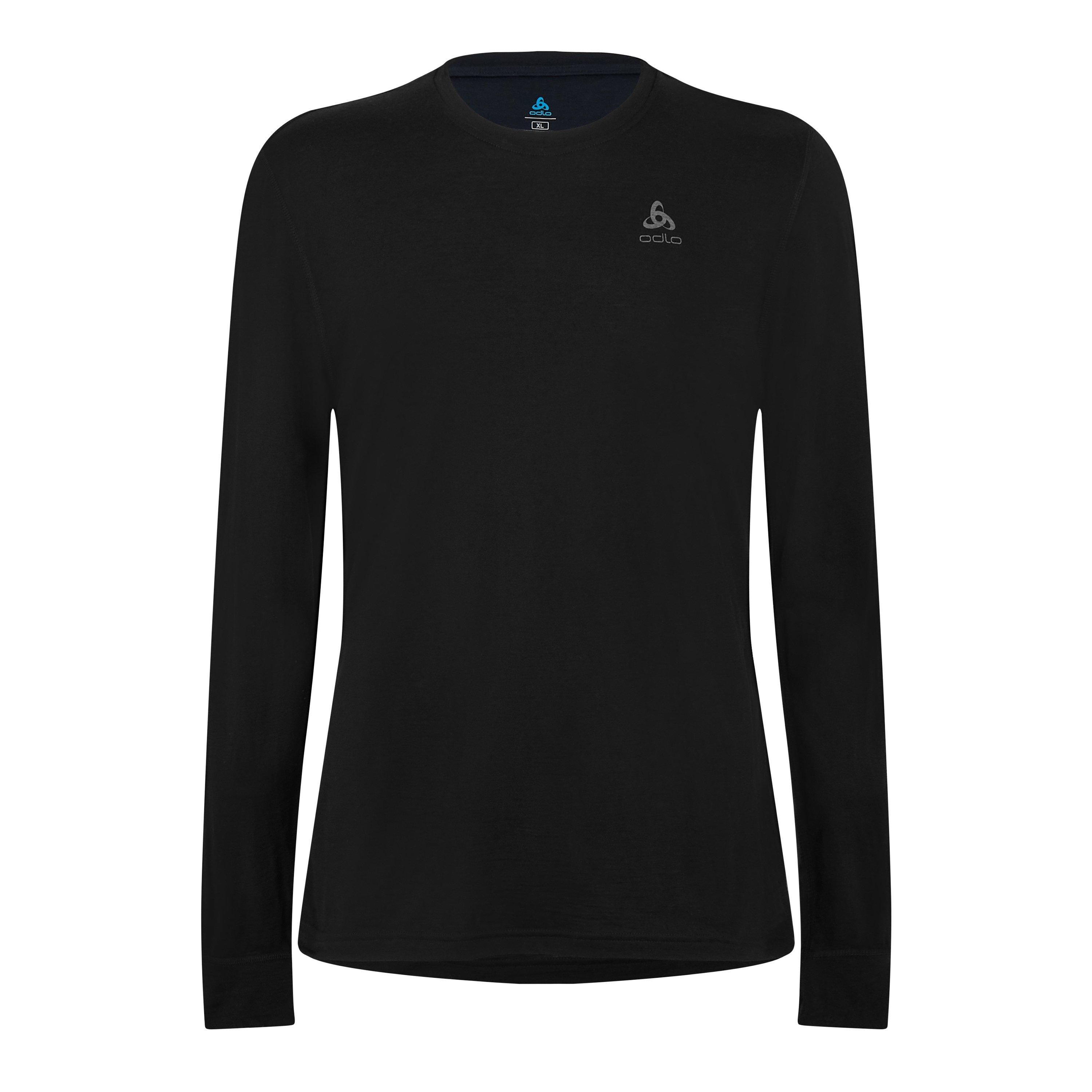 SCHWARZ - Odlo - Men's Merino Baselayer Top - 1
