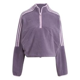 adidas Tiro Half Zip Fleece Sweatshirt Womens