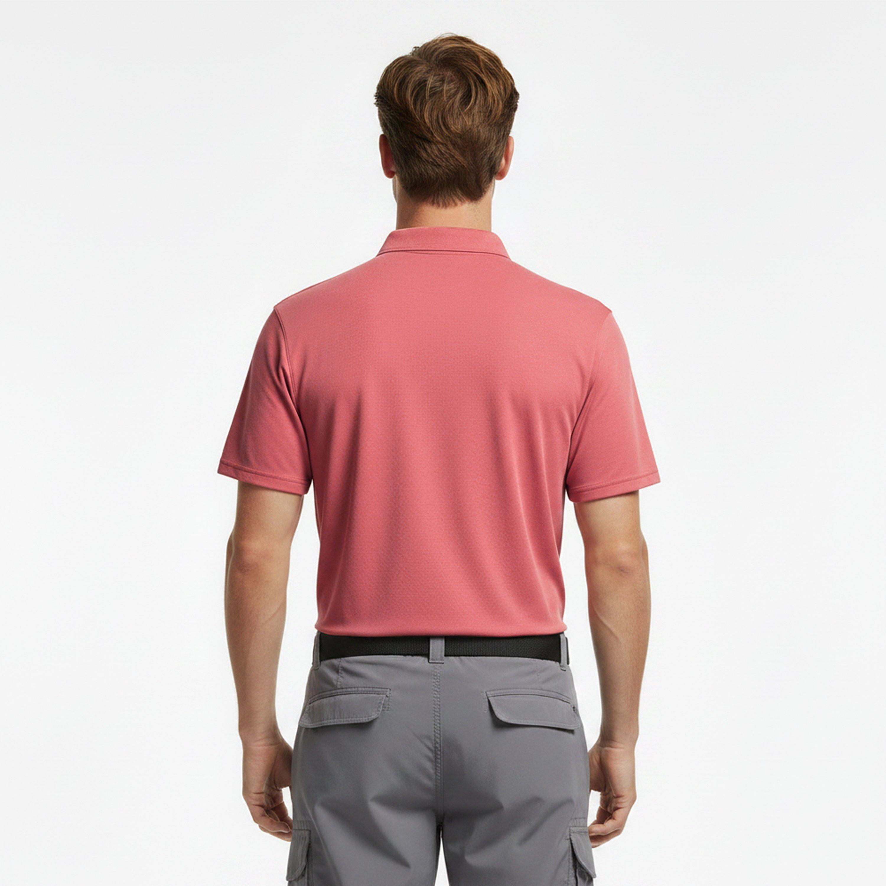 Washed Red - Columbia - Men's Nelson Short Sleeve Polo Shirt - 4