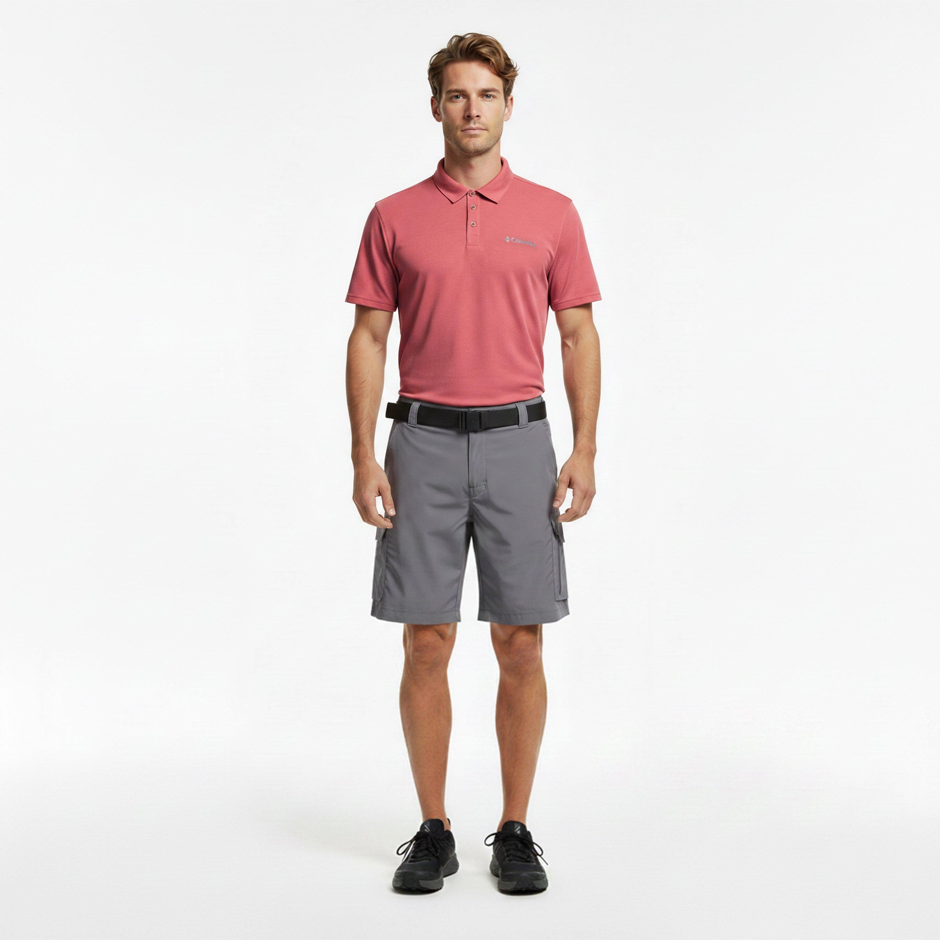 Washed Red - Columbia - Men's Nelson Short Sleeve Polo Shirt - 5