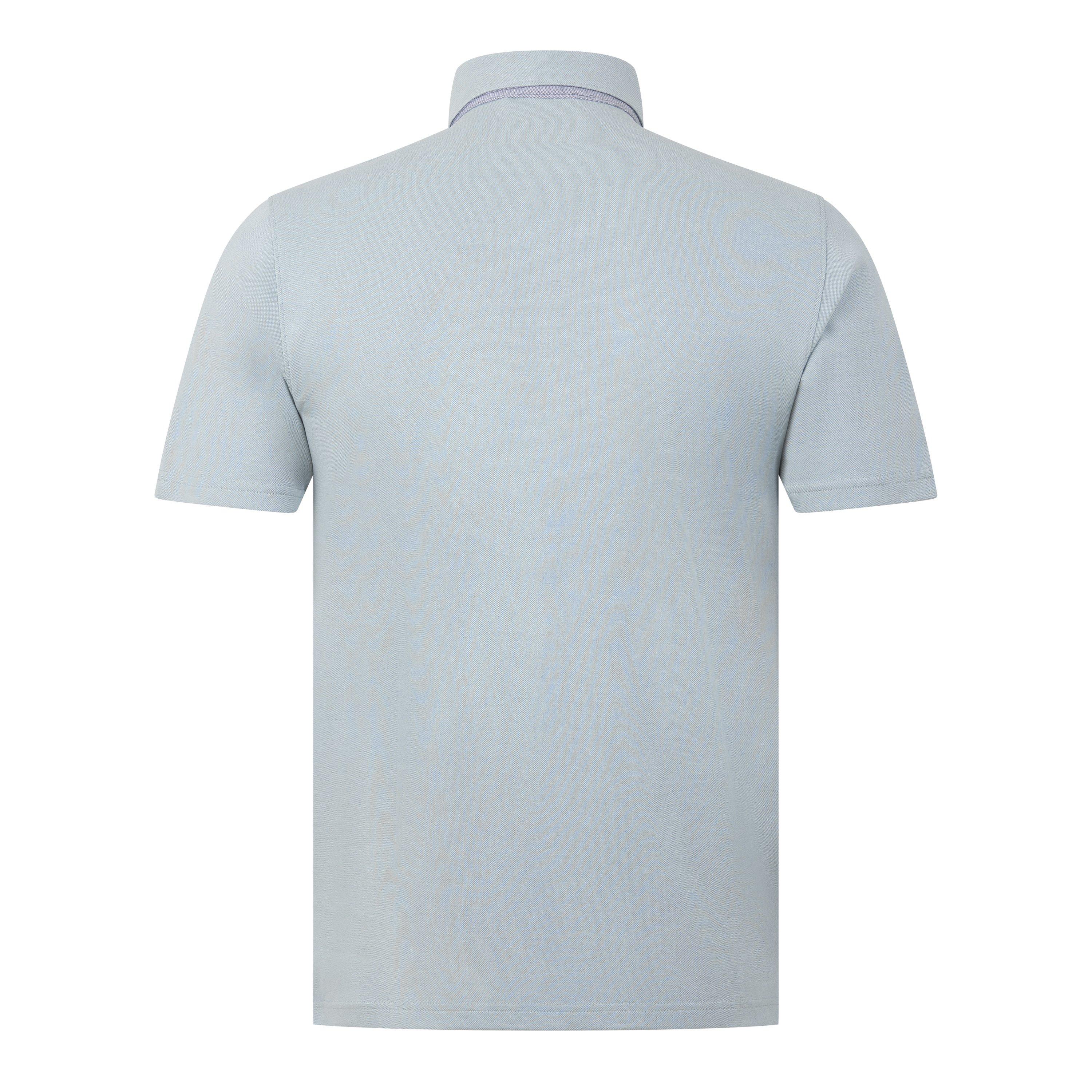 Crushed Blue - Columbia - Men's Nelson Short Sleeve Polo Shirt - 2