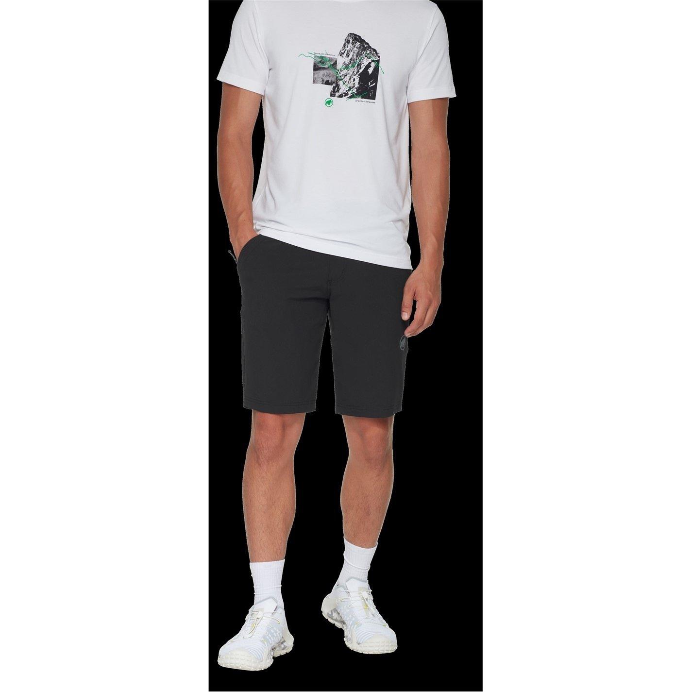Black - Mammut - Hiking Walking Shorts - 2