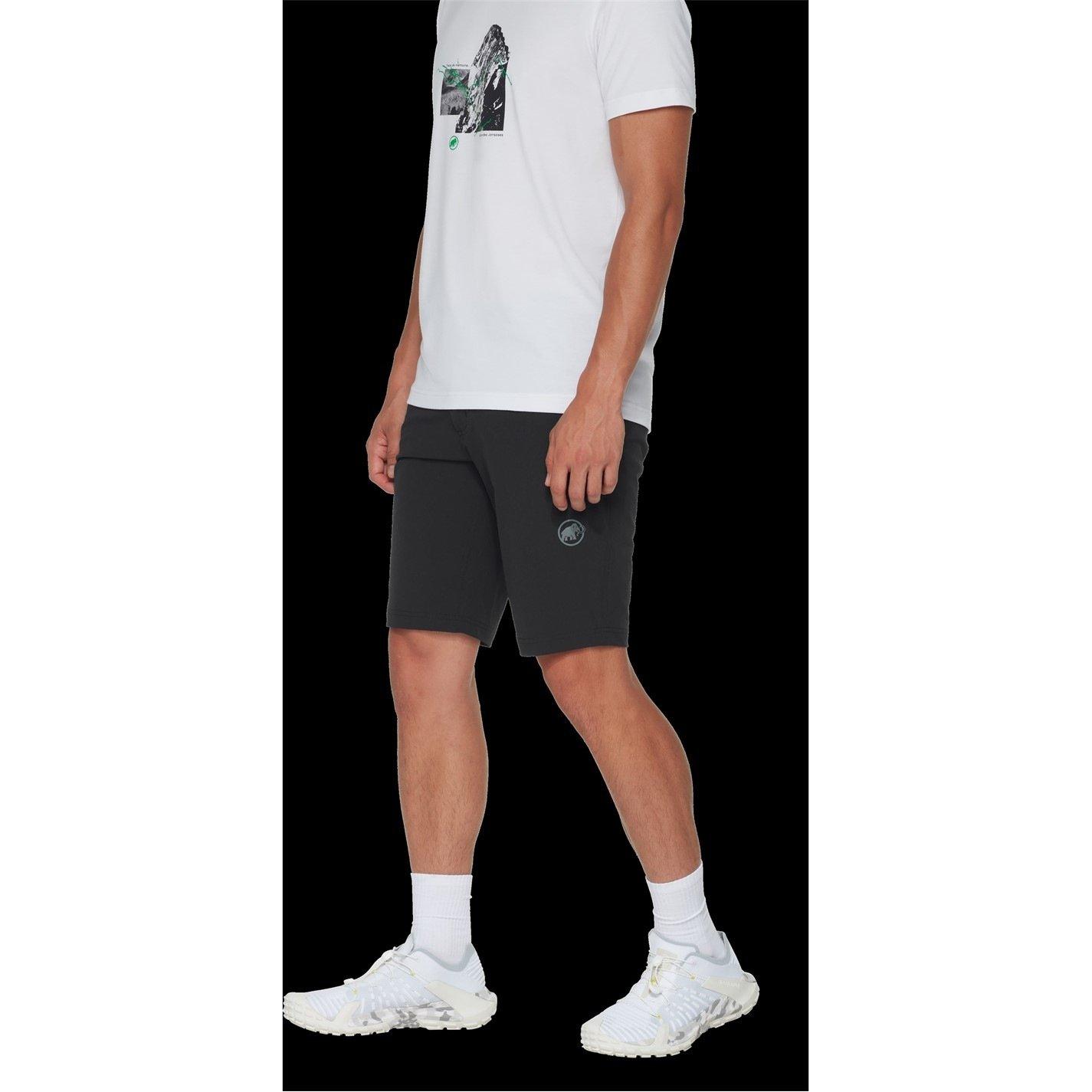 Black - Mammut - Hiking Walking Shorts - 4