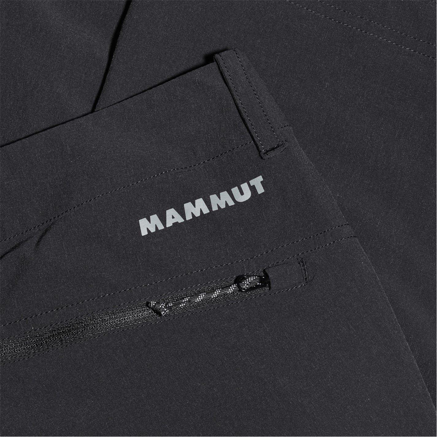 Black - Mammut - Hiking Walking Shorts - 5