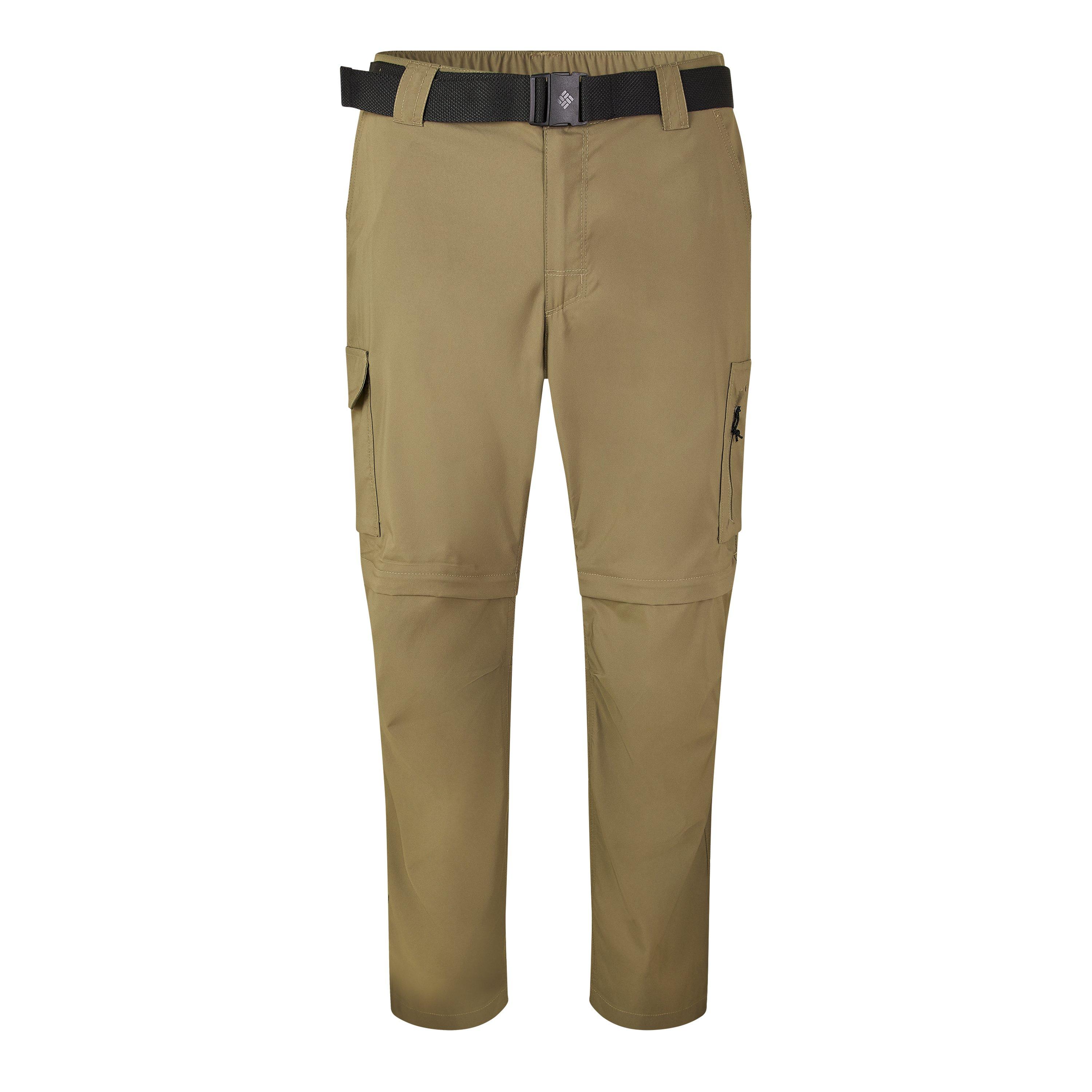 Columbia Men's Silver Convertible Zip Off Trouser