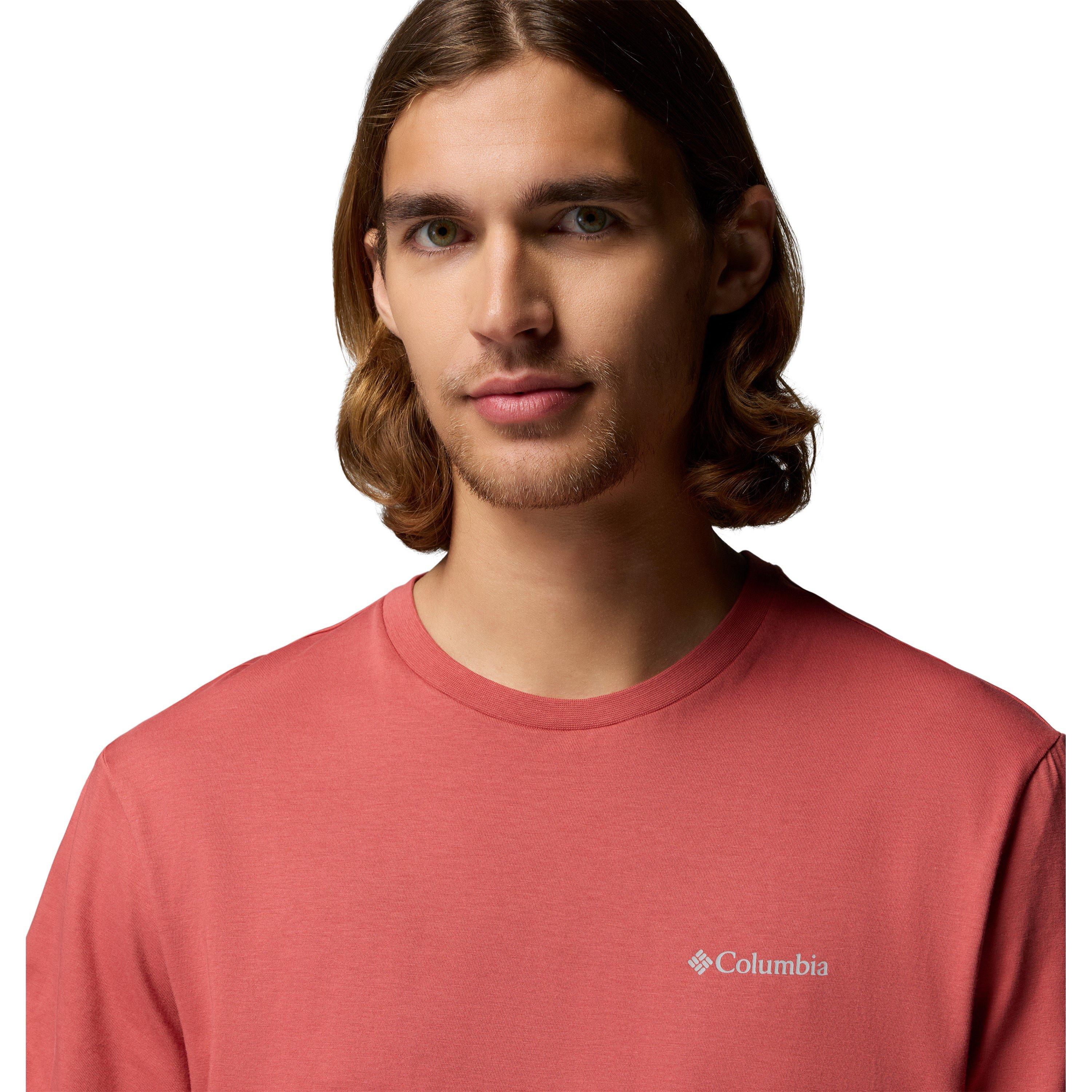 Gewaschenes Rot - Columbia - Men's CSC Tee Short Sleeve Shirt - 4