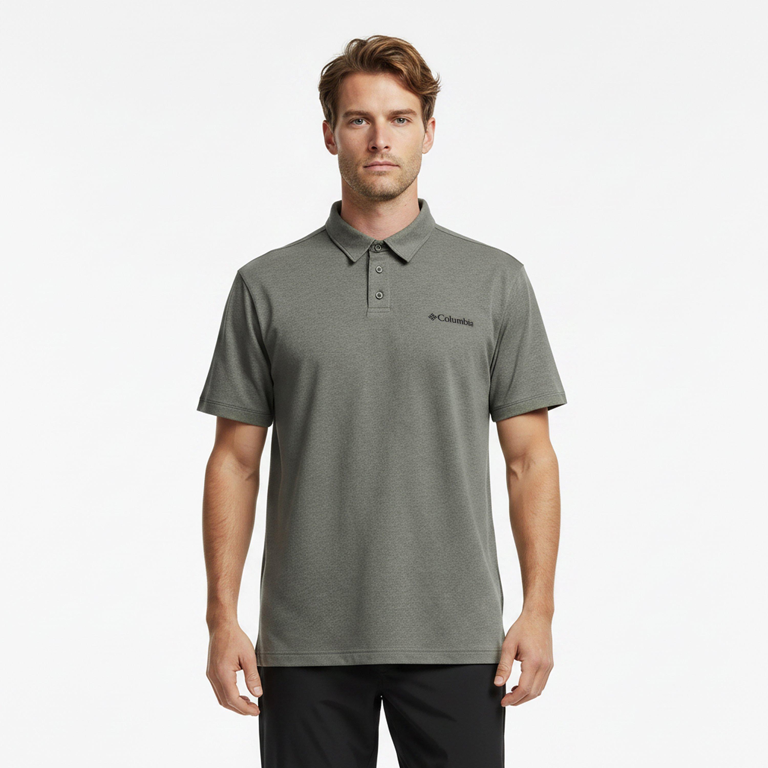 Steingrün - Columbia - Men's Parsons Polo Short Sleeve Shirt - 3