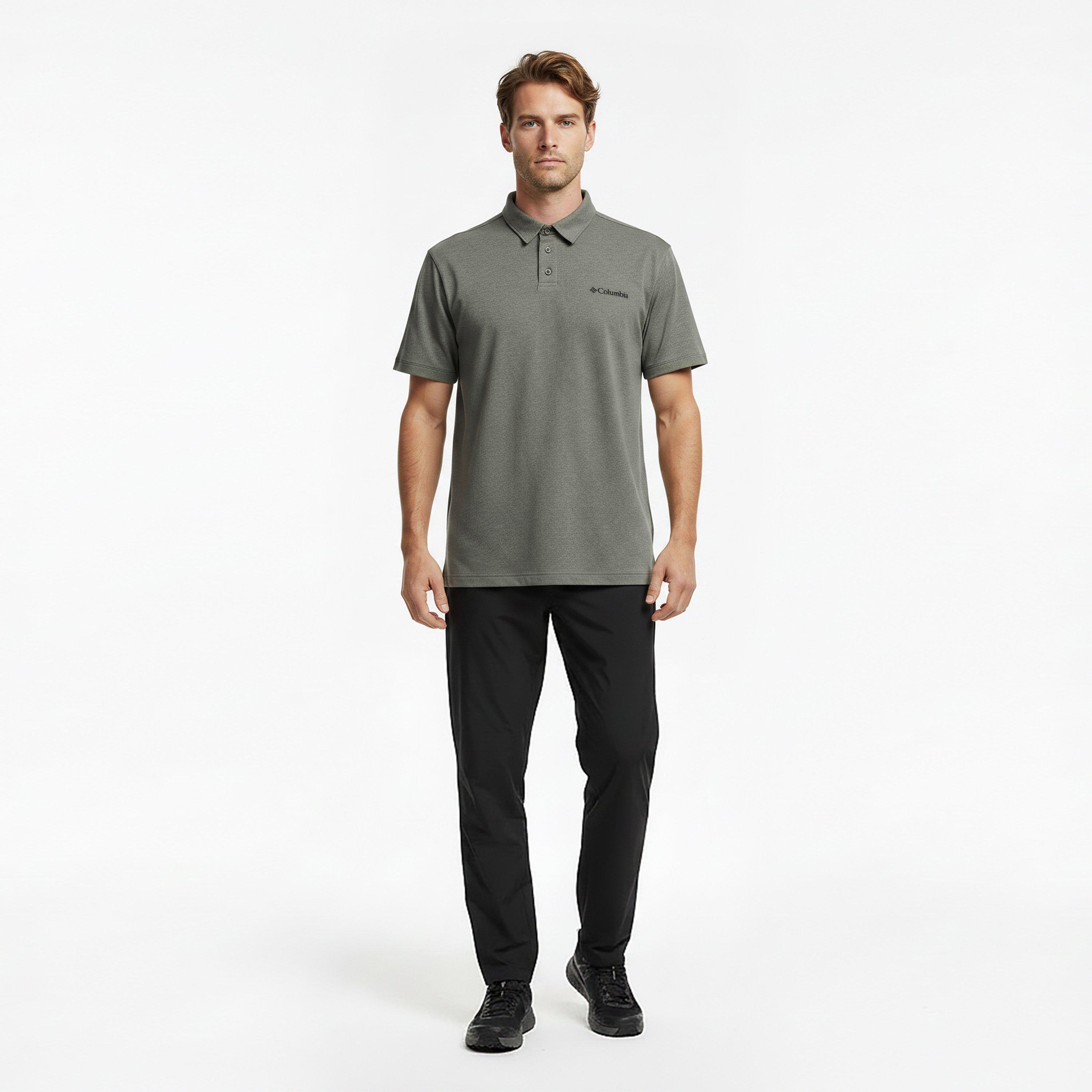 Steingrün - Columbia - Men's Parsons Polo Short Sleeve Shirt - 5
