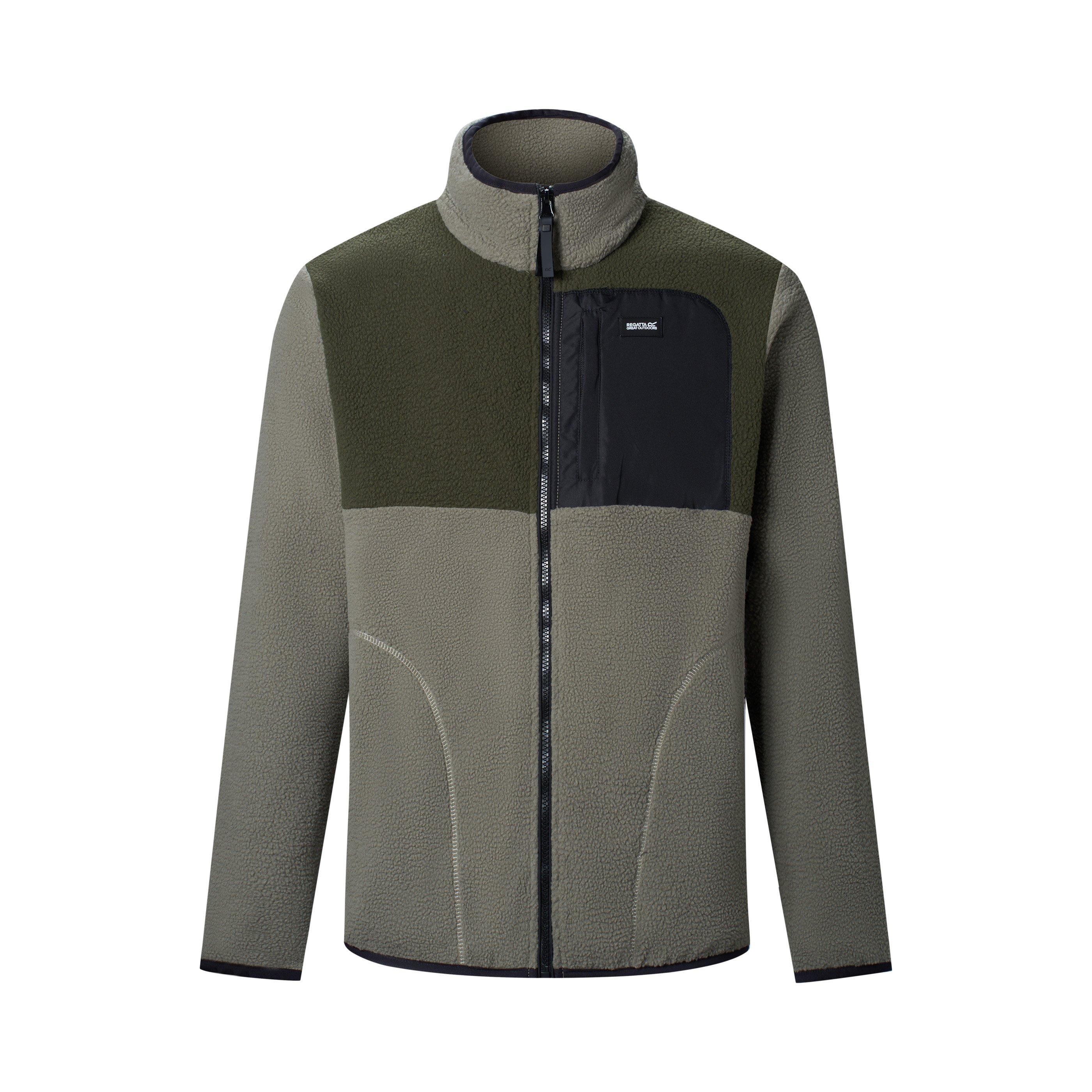 Men's Frankie Borg Full-Zip Fleece Top
