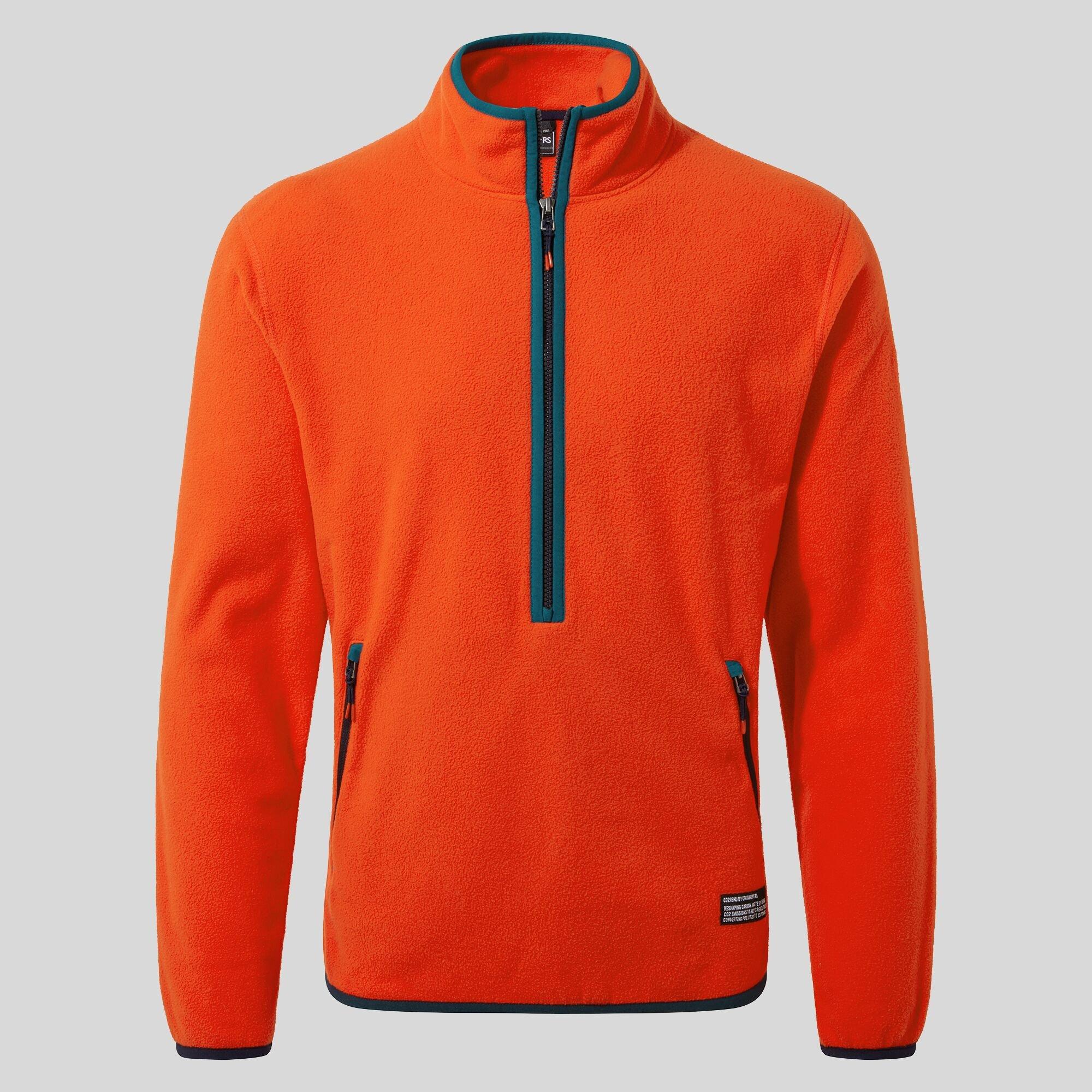 Macaw Red - Craghoppers - Men's Crag Renu 1/4 Zip Fleece - 1