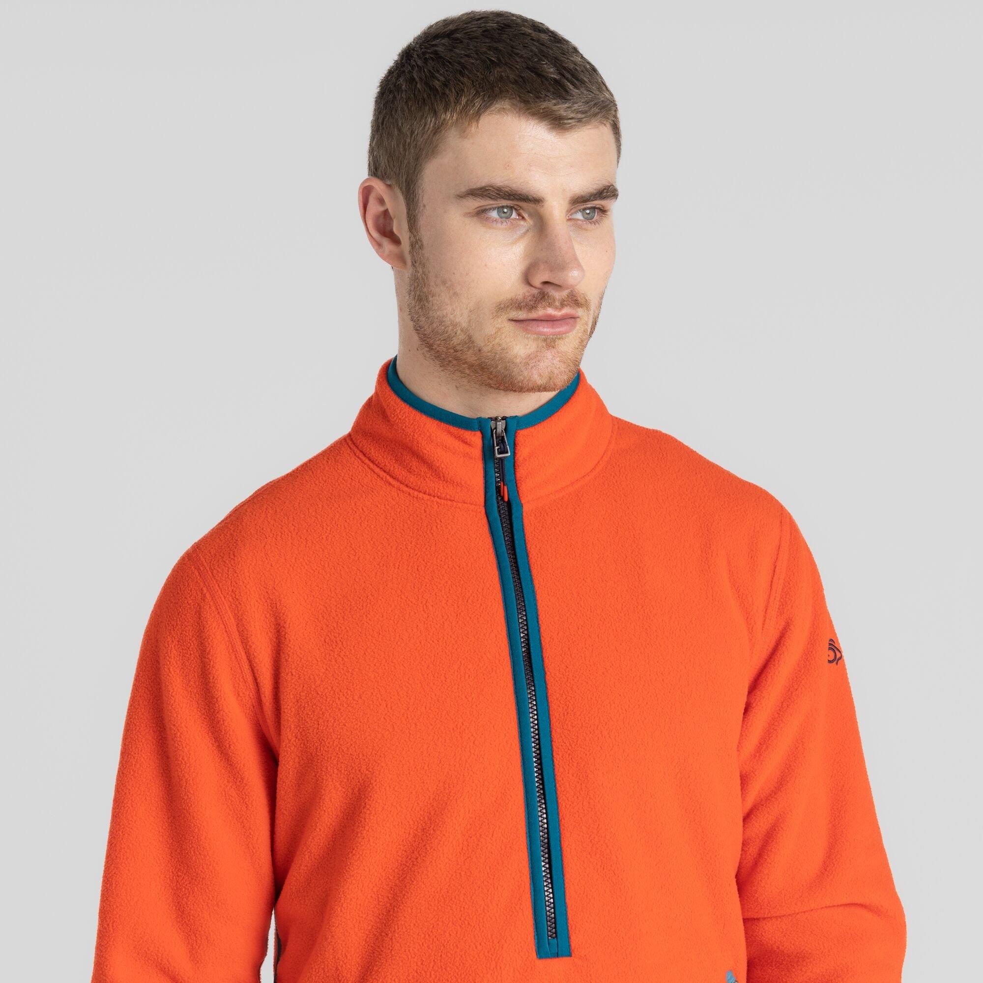 Macaw Rød - Craghoppers - Men's Crag Renu quarter Zip Fleece - 4