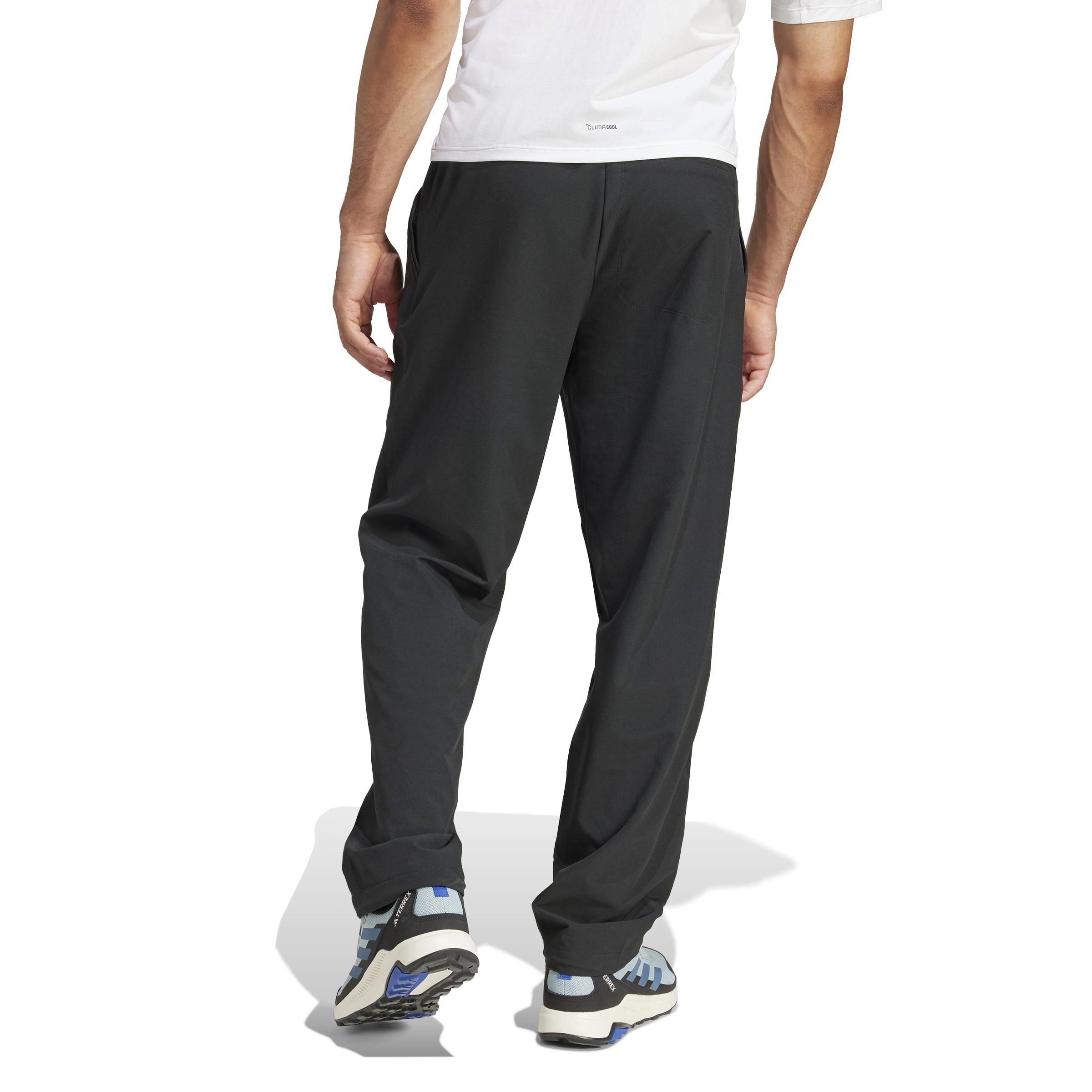 Black - adidas - LiteFlex Hiking Trousers Mens - 3