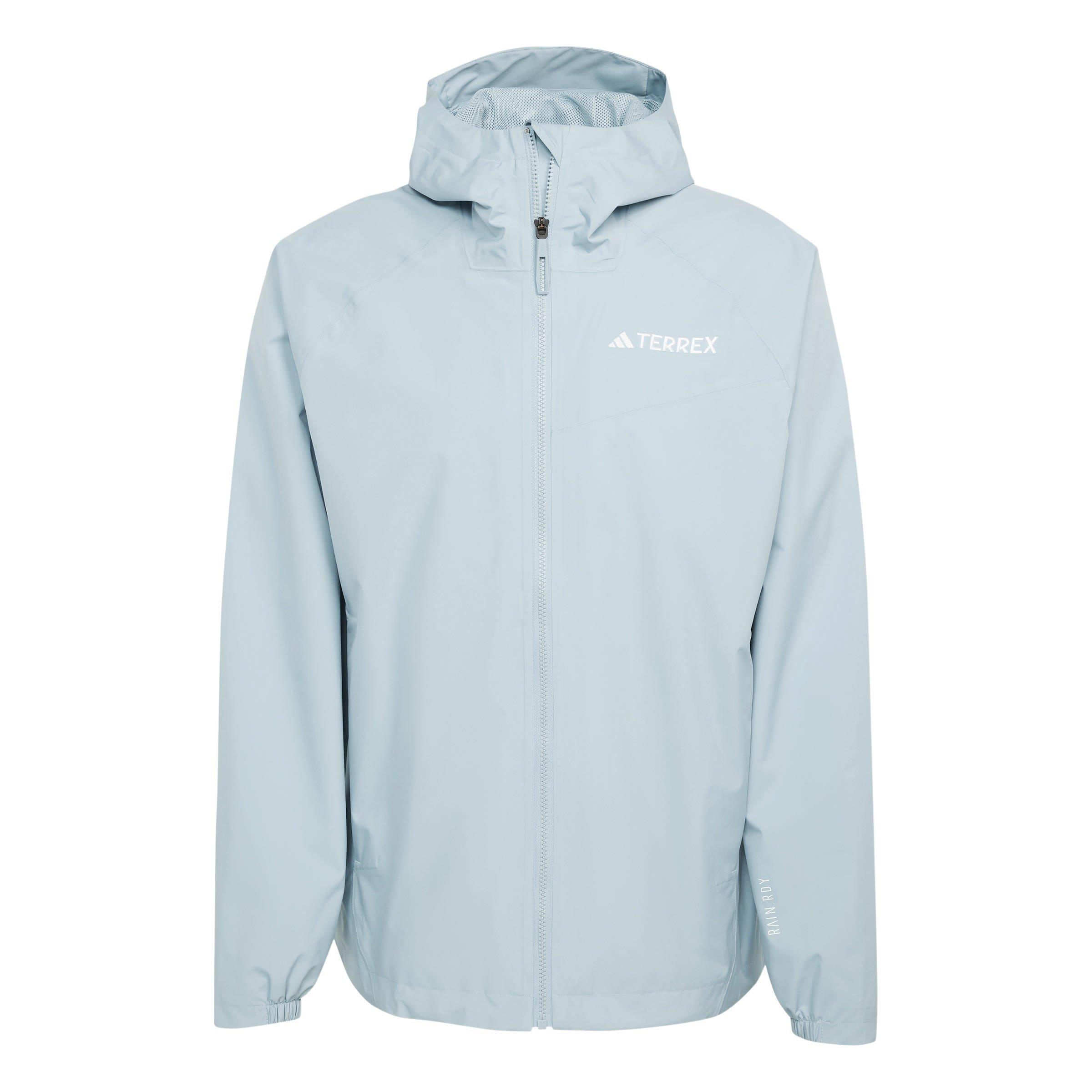 Magic Grey - adidas - Men's Terrex Multi RAIN.RDY Long Sleeve Waterproof Jacket - 1