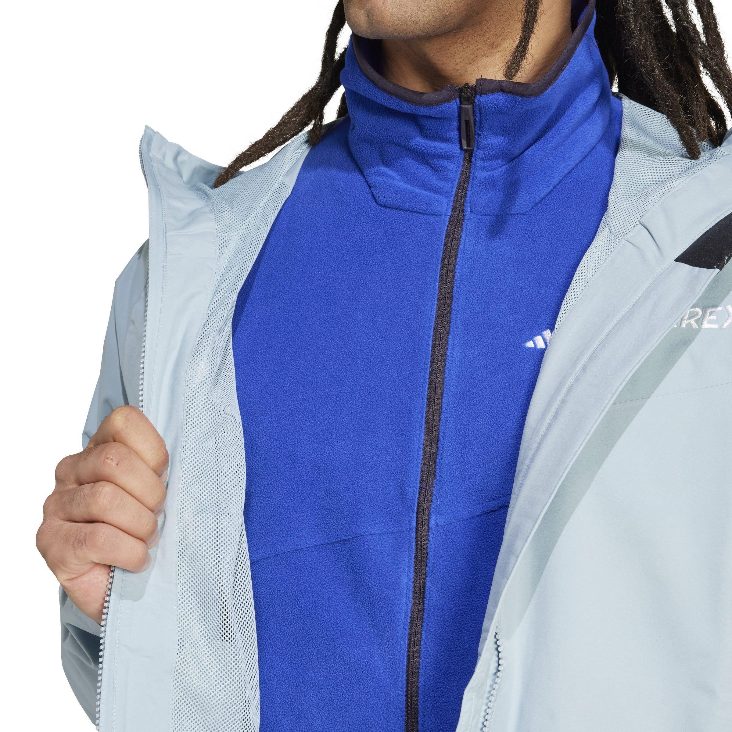 Magic Grey - adidas - Terrex Multi RAIN.RDY Long Sleeve Waterproof Jacket - 5