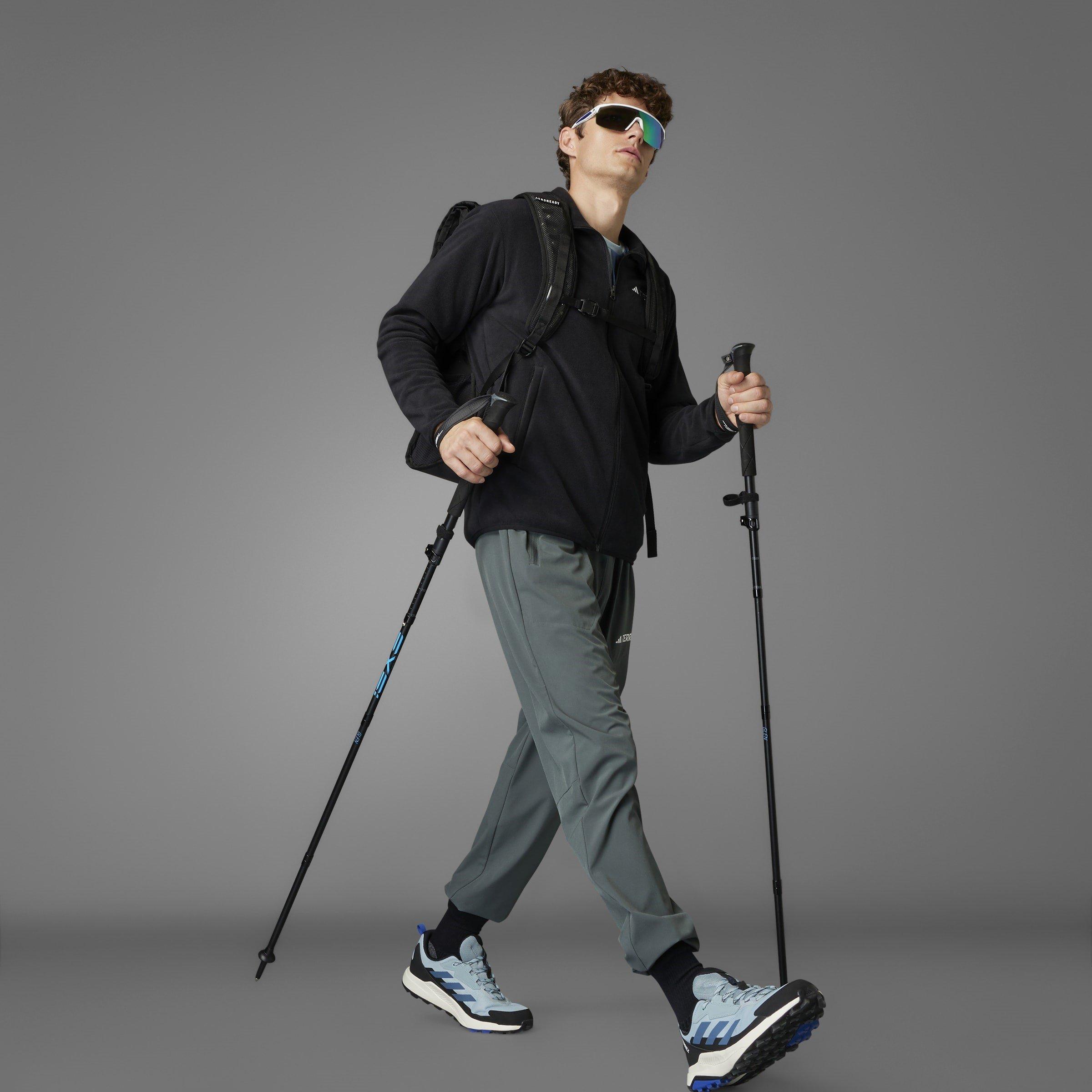 Black - adidas - Multi Essentials Full-Zip Fleece Jacket Mens - 10