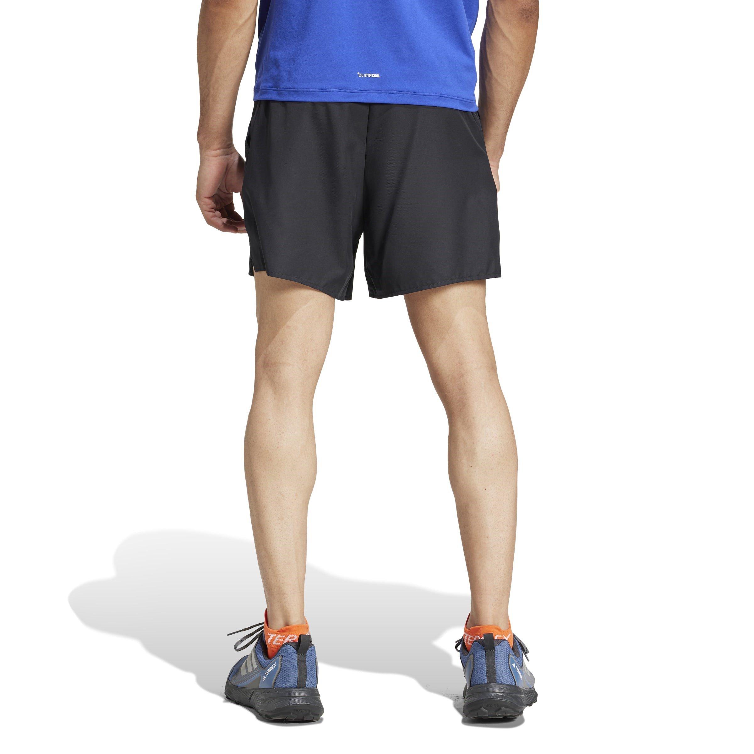 Black - adidas - Men's Walking Shorts - 3