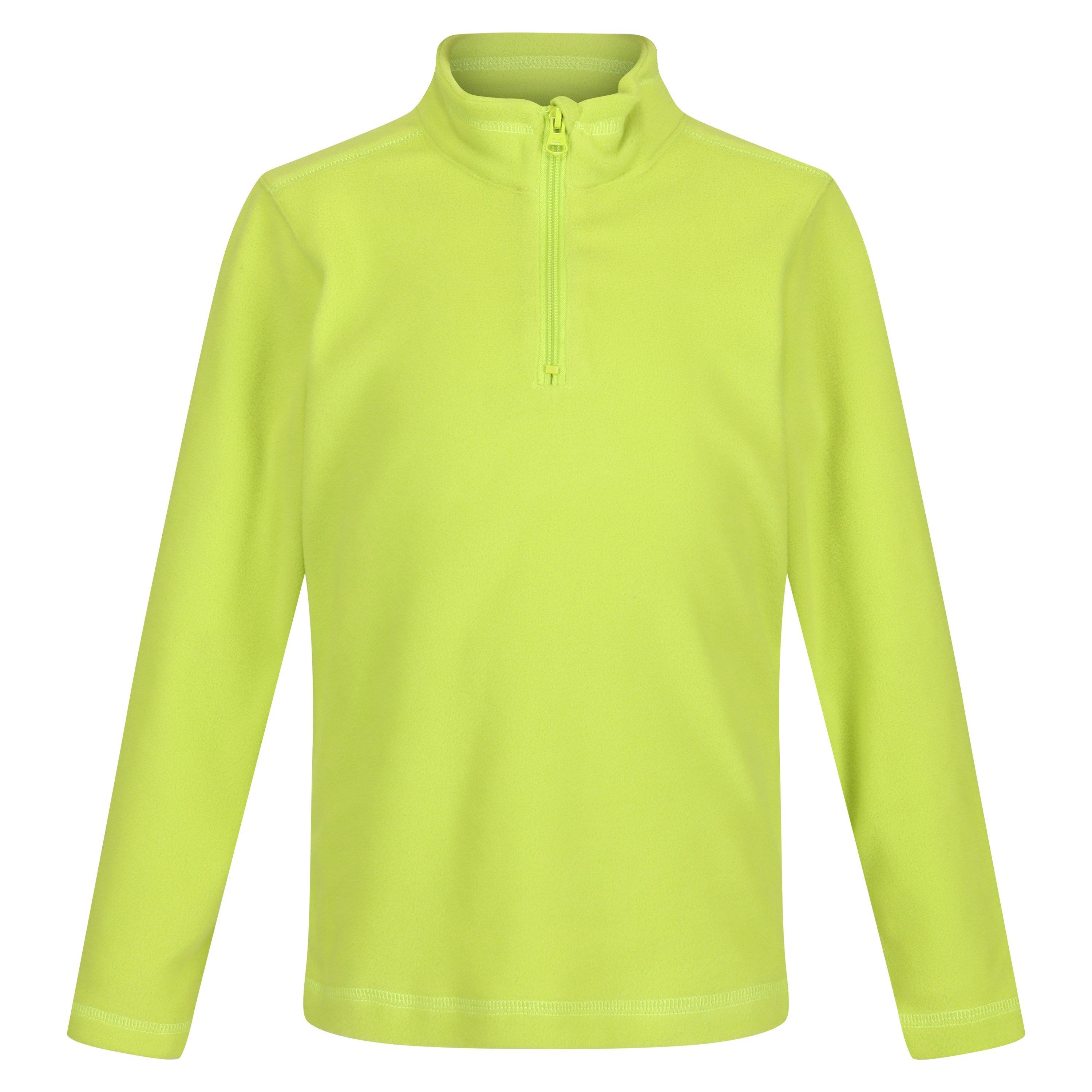 Bright Kiwi - Regatta - Hot Shot II Half Zip fleece - 1
