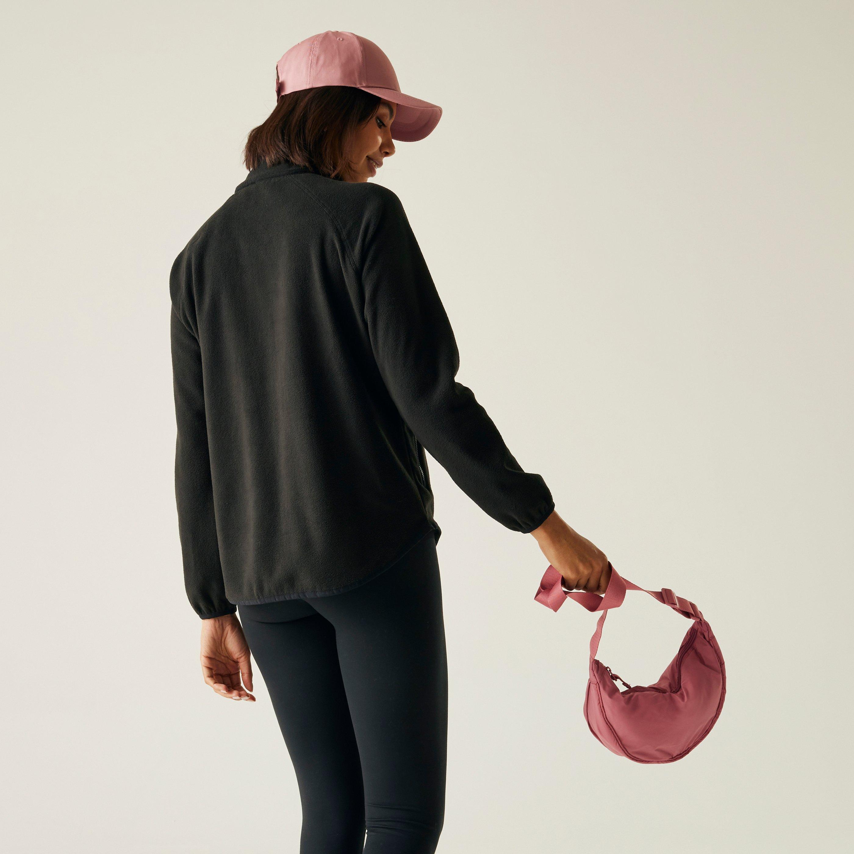 Black - Regatta - Frankie quarter Zip Fleece - 6