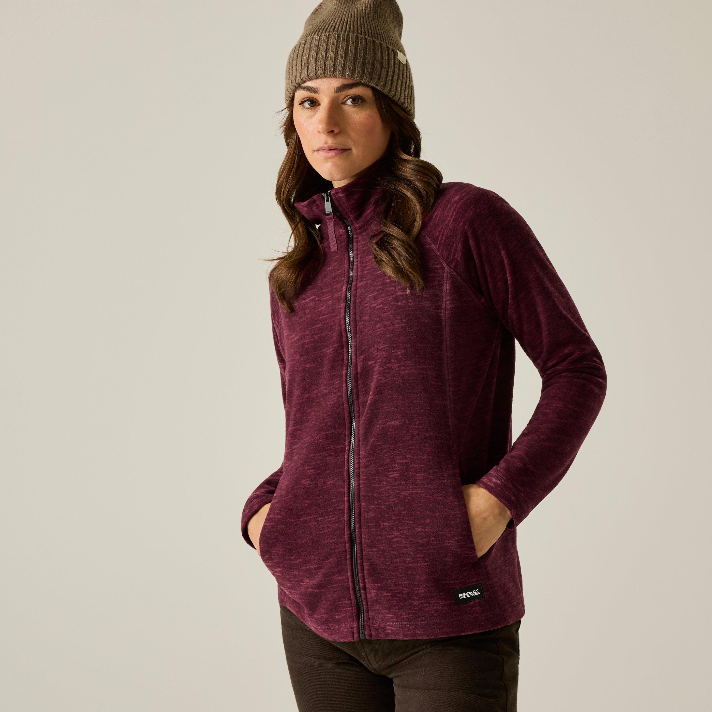 Regatta Women's Mayse Fleece - Purple Size 10 - Image 5